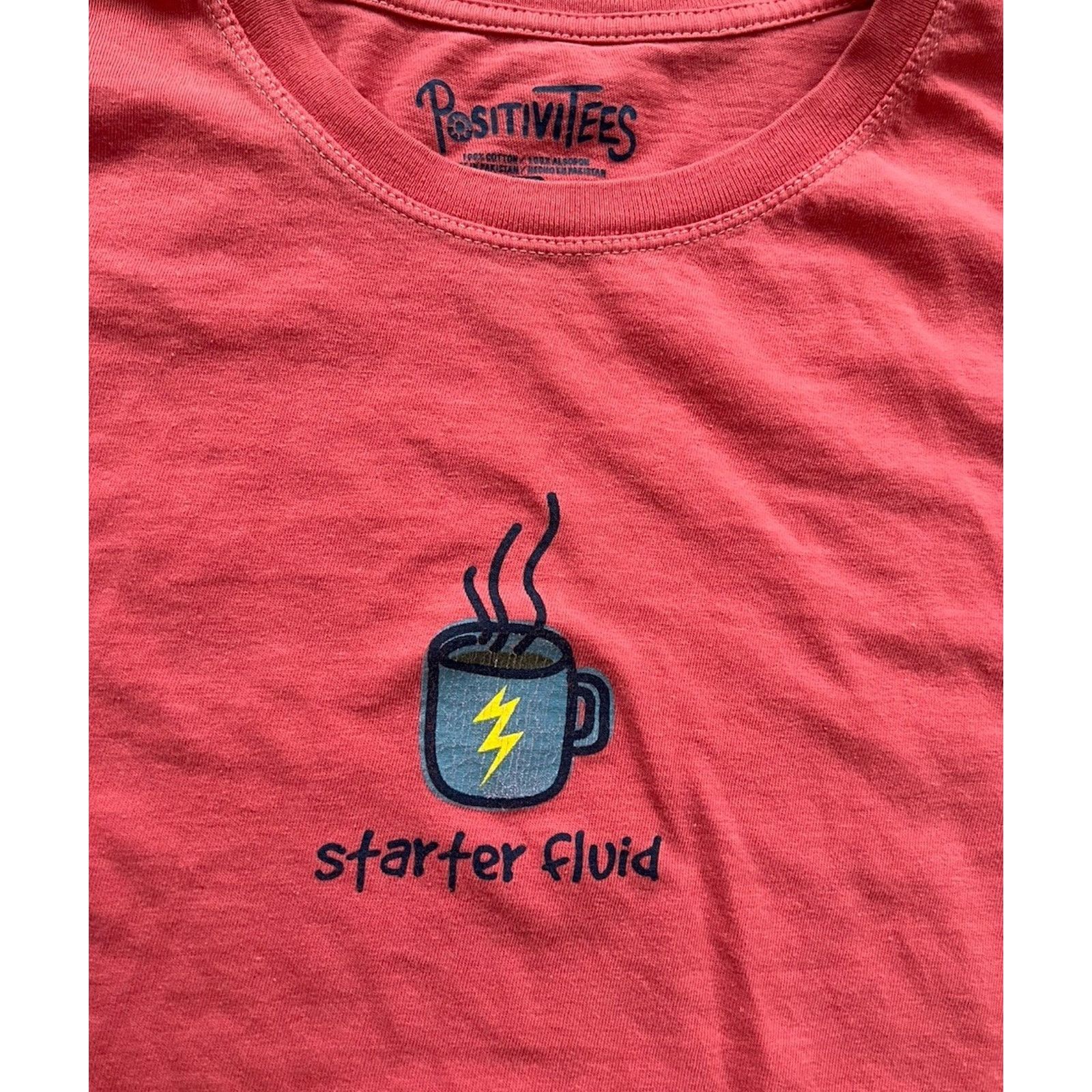 & Other Stories Positivities T Shirt Red Started Top Size 2XL A003153 Size US XXL / EU 58 / 5 - 1 Thumbnail