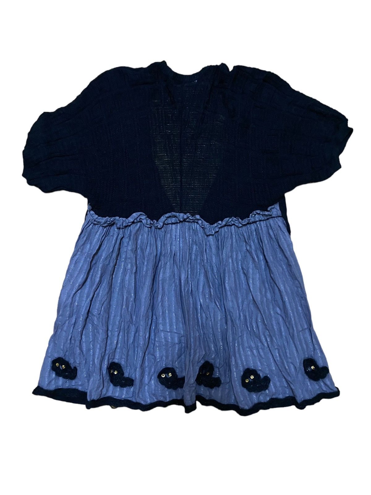 Vintage Issey Miyake Ne Net Knit Button Shirt
