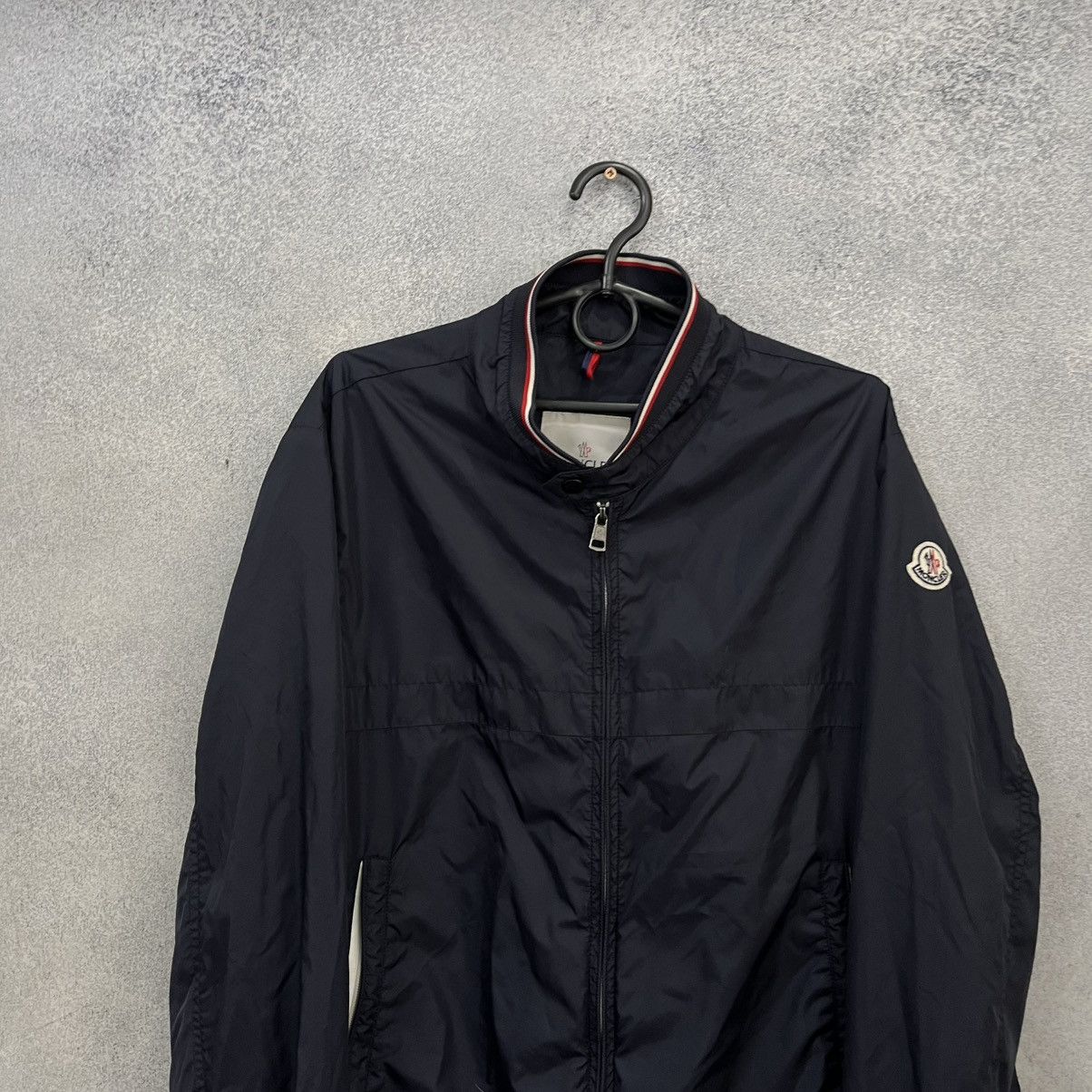 Moncler Moncler blue nylon light windbreaker jacket Size US XL / EU 56 / 4 - 3 Thumbnail