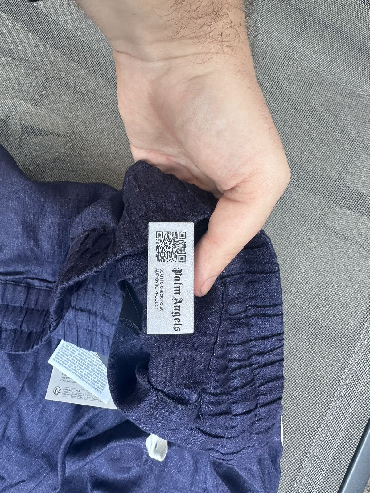 Palm Angels Palm Angels linen Track Pants Size US 36 / EU 52 - 5 Thumbnail