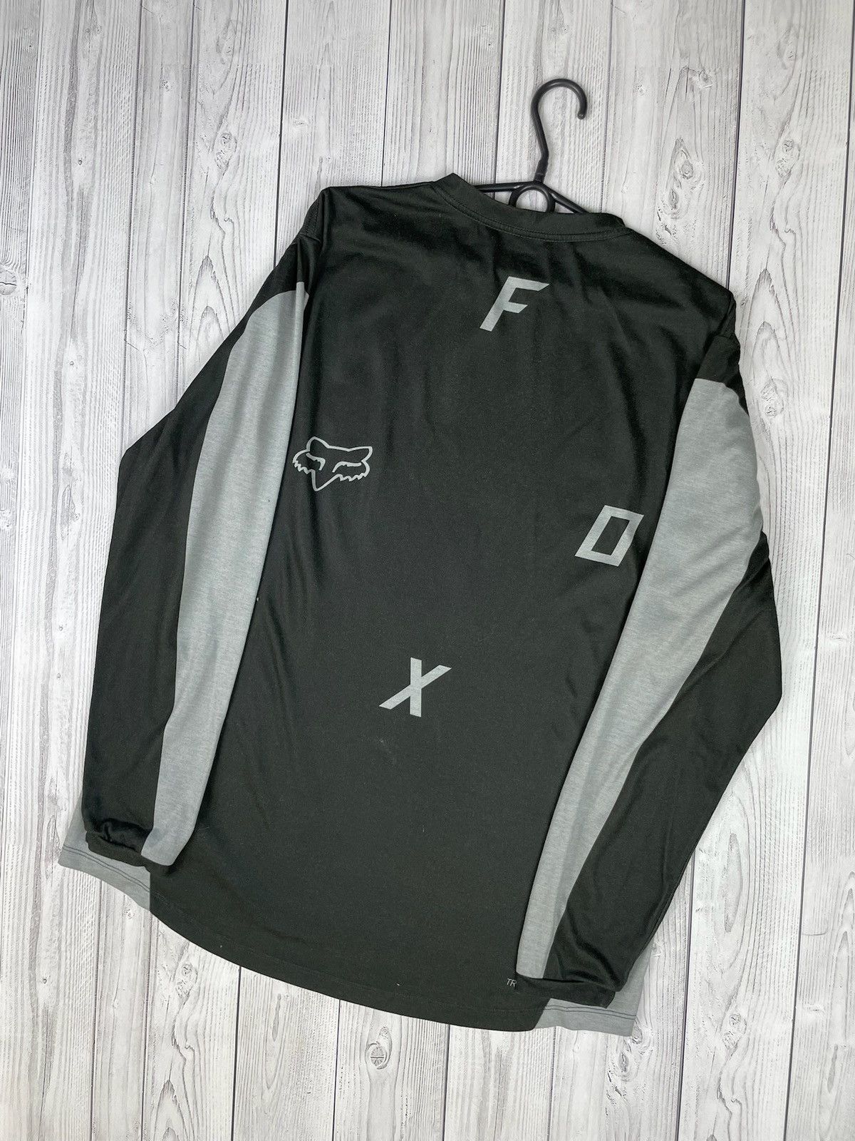 Fox Racing Vintage FOX racing jersey wool size XL cycling bike Size US XL / EU 56 / 4 - 2 Thumbnail