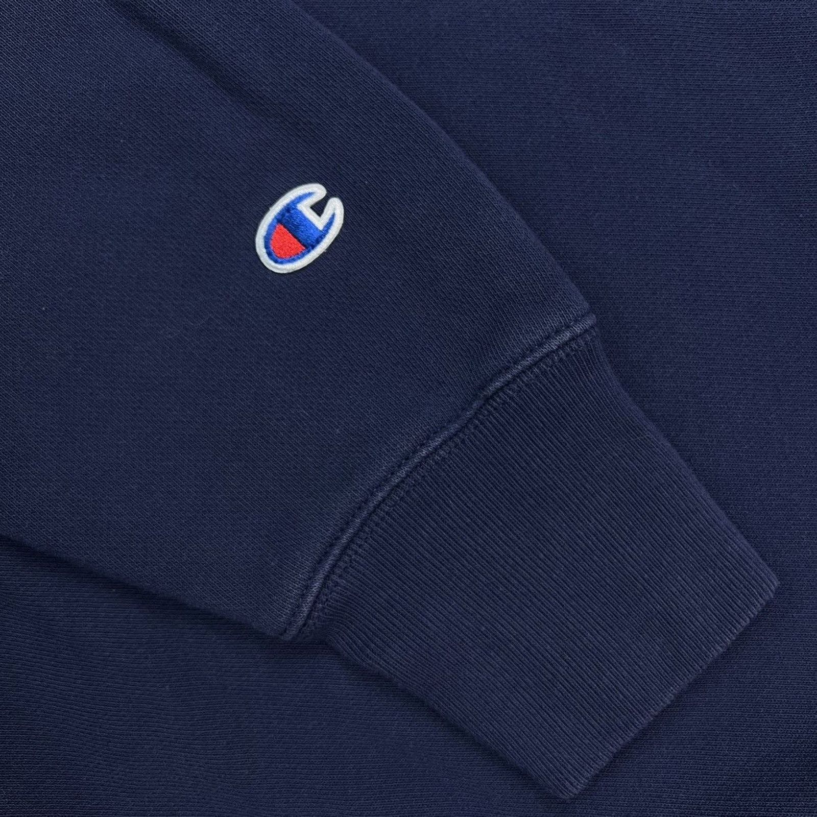 Champion × Vintage Champion Hoodie Reverse Weave Script Pullover Sweatshirt Size US S / EU 44-46 / 1 - 4 Thumbnail