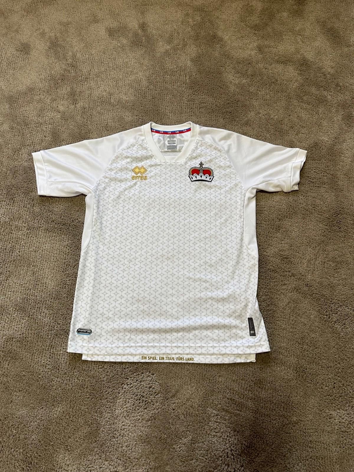 Errea Errea 2022/2024 LIECHTENSTEIN THIRD Football SHIRT Soccer Size US XS / EU 42 / 0 - 1 Thumbnail