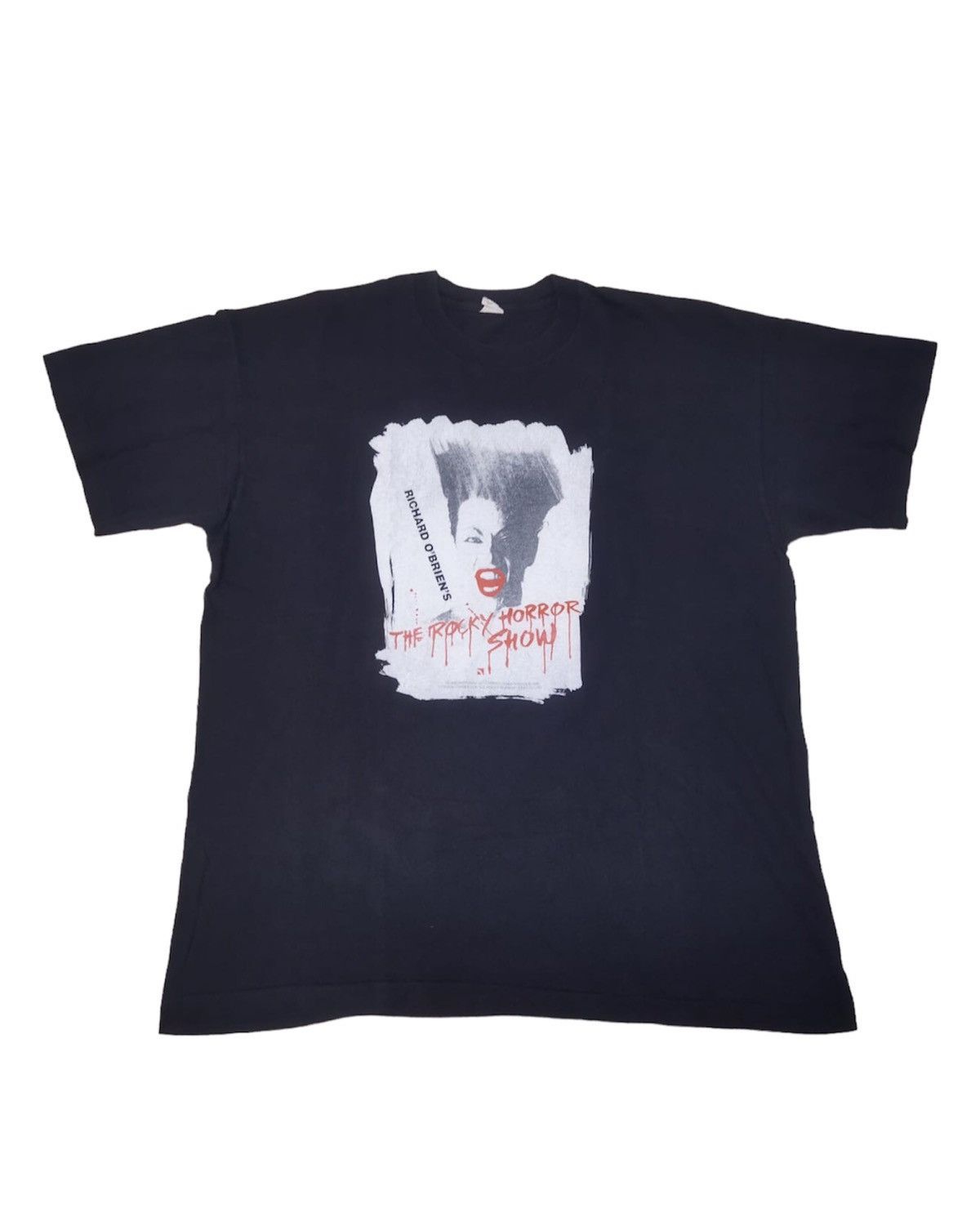 image of Movie x Vintage The Rocky Horror Picture Show Shirt in Black, Men's (Size Large)