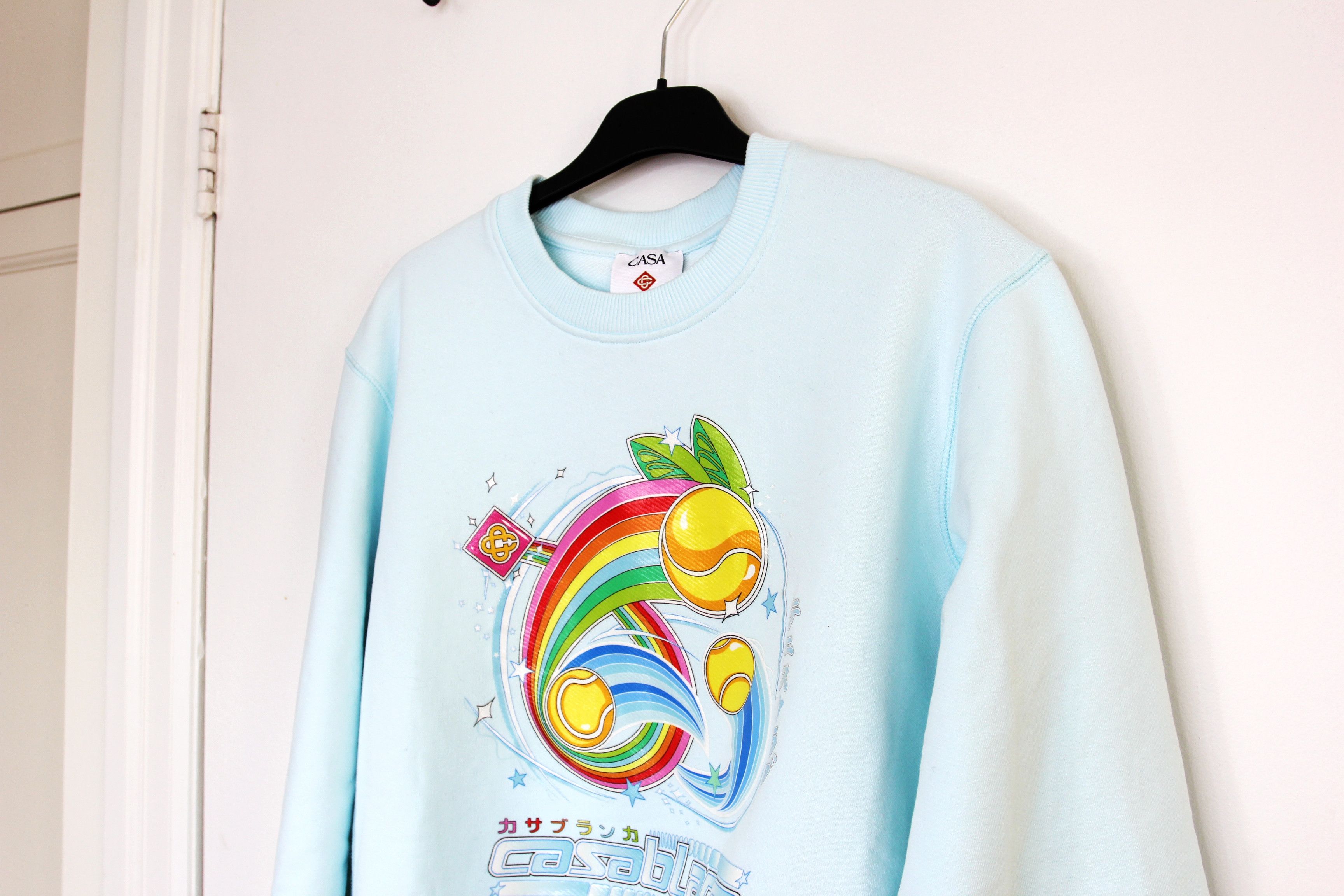 Casablanca BNWT AW25 CASABLANCA MANGA TENNIS BALL SWEATSHIRT S Size US S / EU 44-46 / 1 - 4 Thumbnail