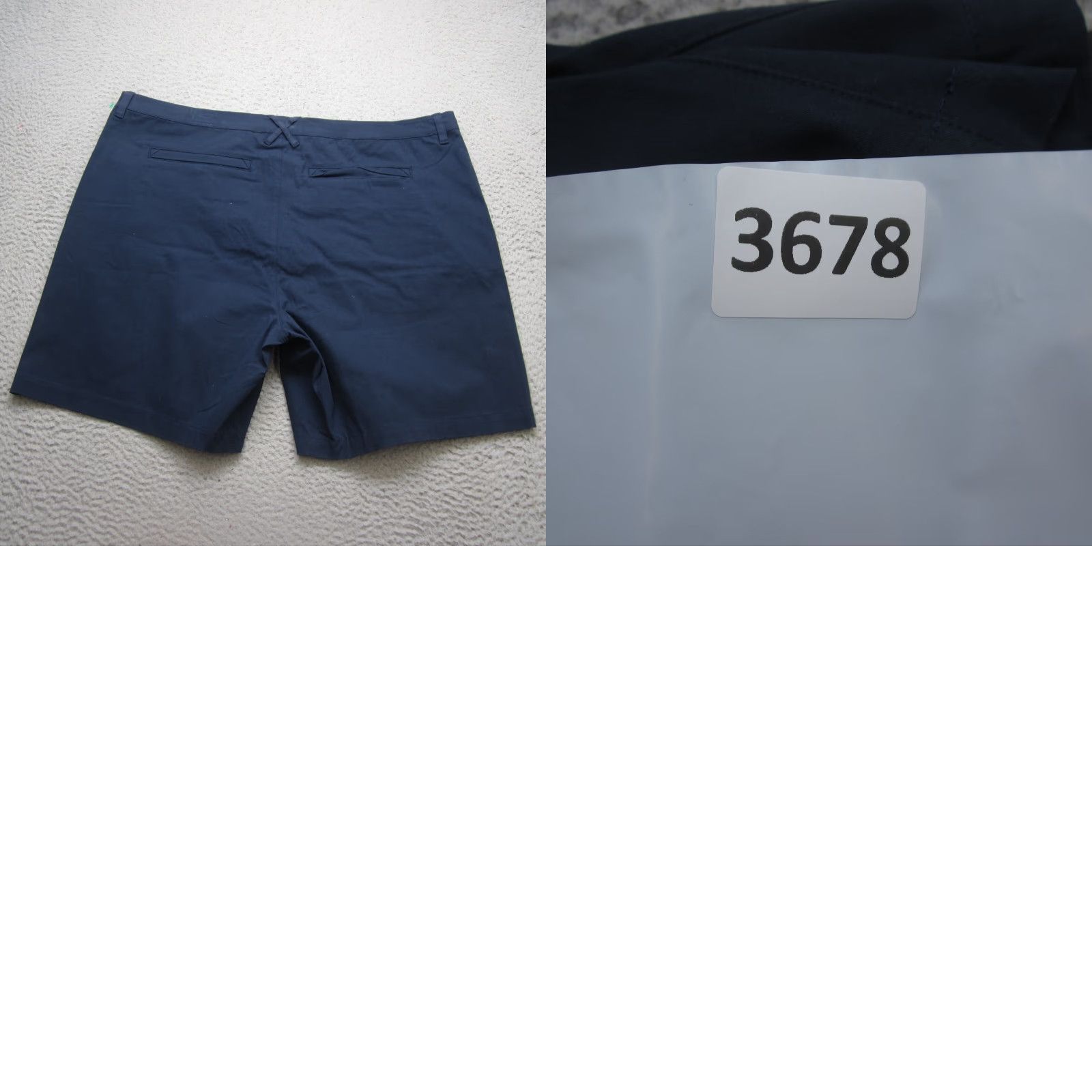 Vintage Mack Weldon Mavericks Tech Shorts Mens 42 Blue Chino Performance Stretch Golf Casual Size US 42 / EU 58 - 9 Thumbnail