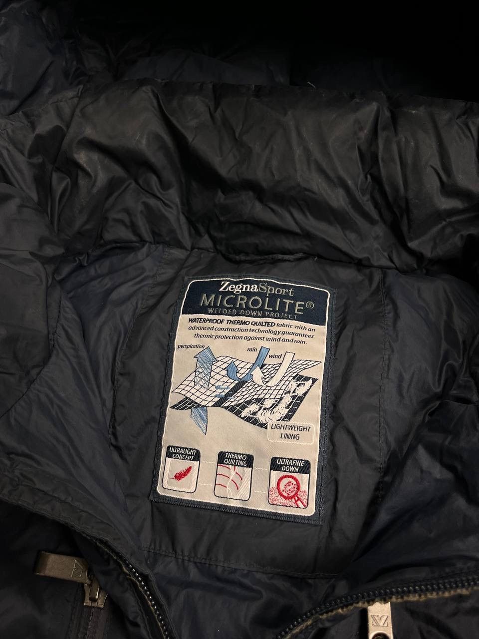 Ermenegildo Zegna VINTAGE ZEGNA SPORT MICROLITE GOOSE PUFFER WINTER Size US XXL / EU 58 / 5 - 8 Thumbnail