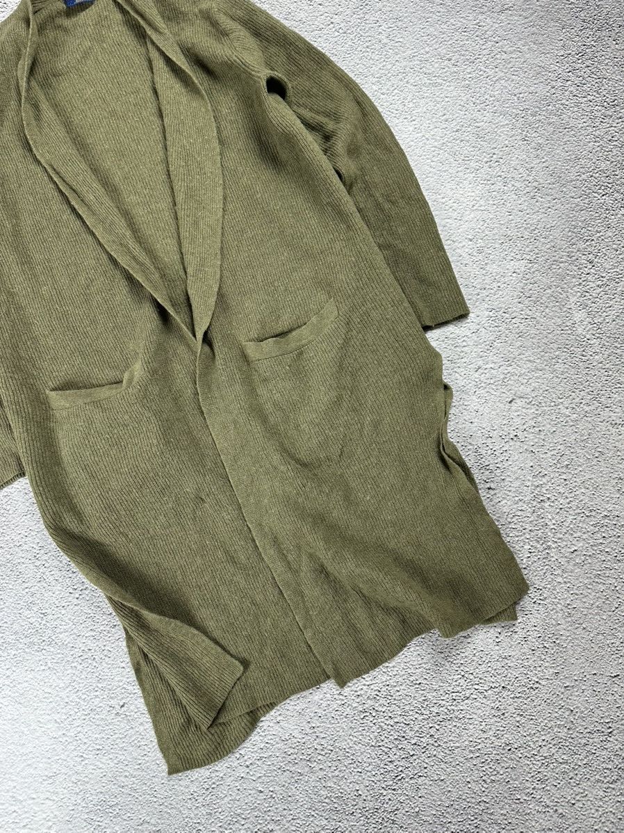 Ralph Lauren Vintage Polo Ralph Lauren Wool Cashmere Open Cardigan Y2K Size M / US 6-8 / IT 42-44 - 5 Thumbnail