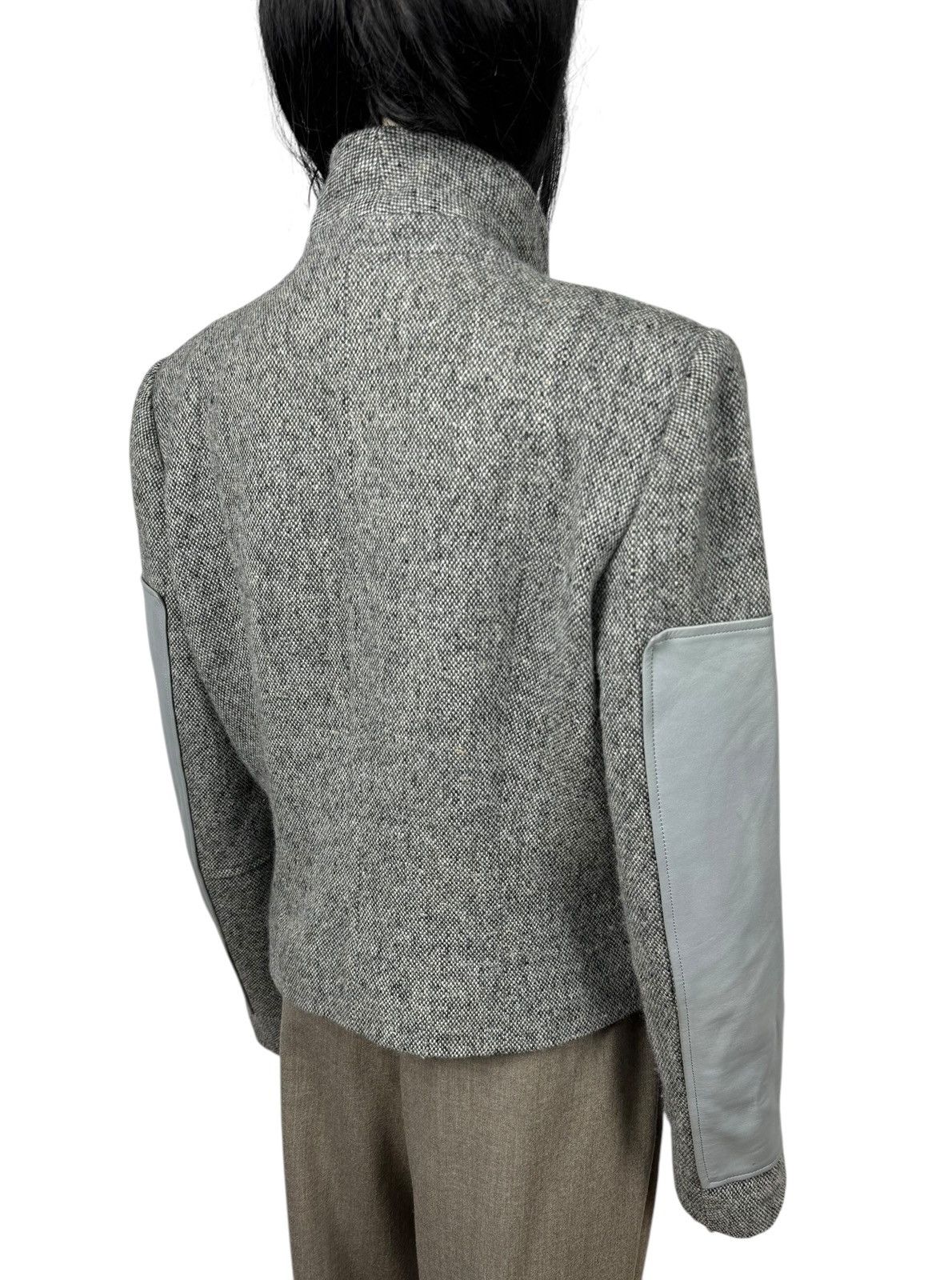 Dior × John Galliano Christian Dior John Galliano Genuine Leather And Wool Jacket Size M / US 6-8 / IT 42-44 - 8 Thumbnail