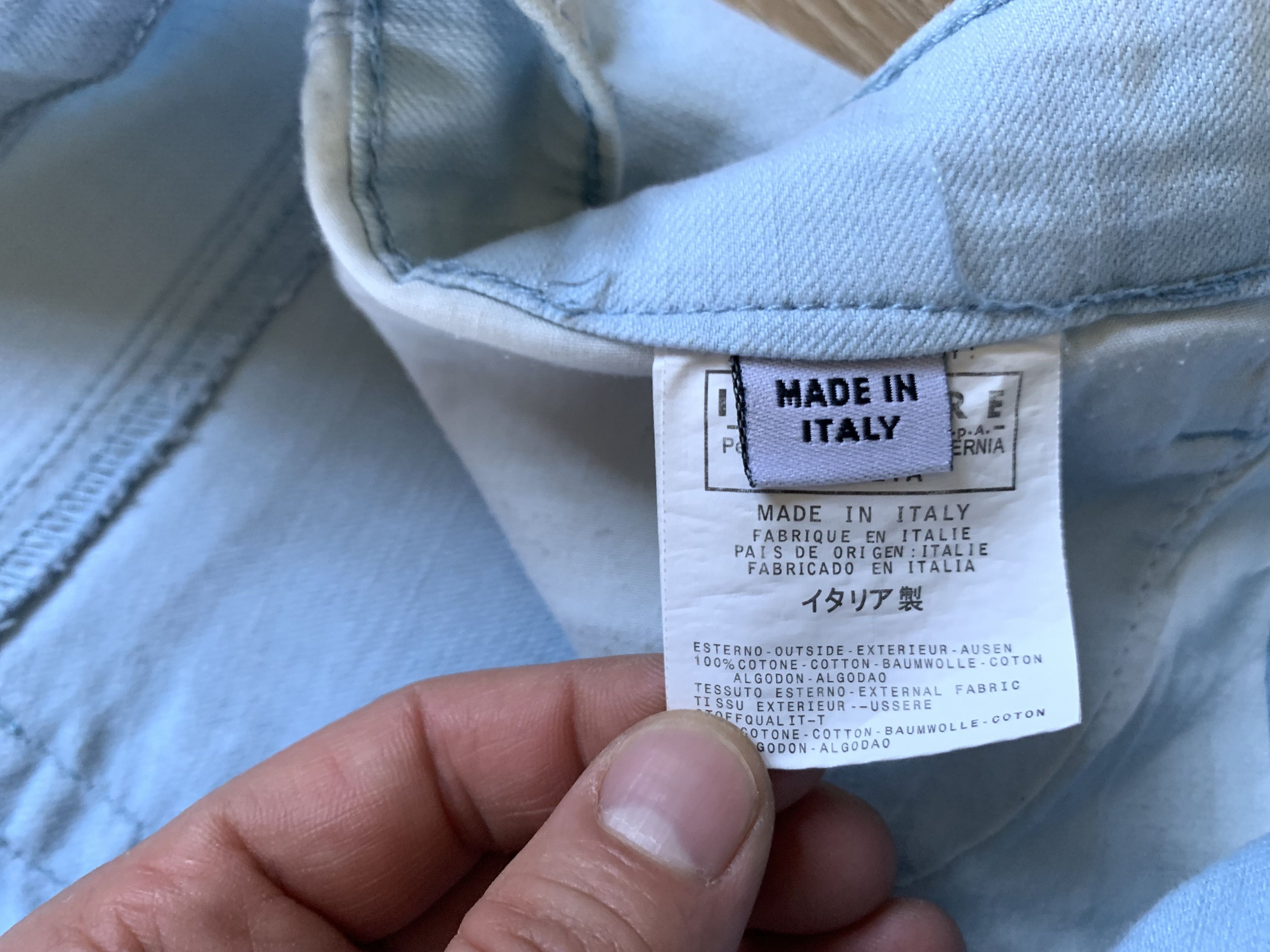 Designer John Galliano Vintage Blue Jeans Size 28" / US 6 / IT 42 - 7 Thumbnail
