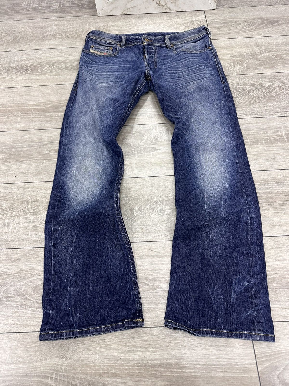 Diesel Diesel Vintage Faded Flared Y2K Jeans Size US 33 - 4 Thumbnail