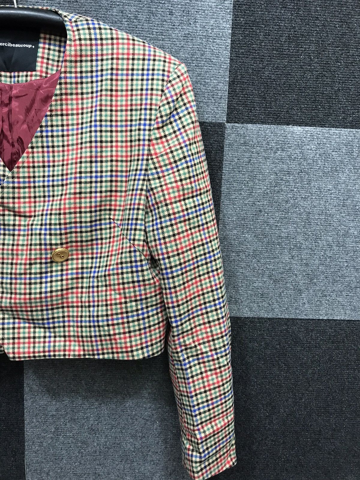 Designer mercibeaucoup XIssey Miyake Designer Cropped Blazer Size S / US 4 / IT 40 - 2 Thumbnail