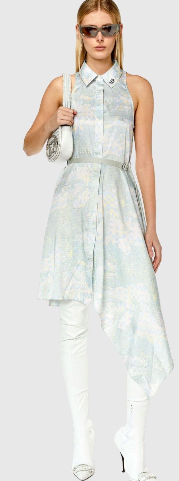 Diesel Diesel D Trisa Aop Dress Size XS / US 0-2 / IT 36-38 - 3 Thumbnail
