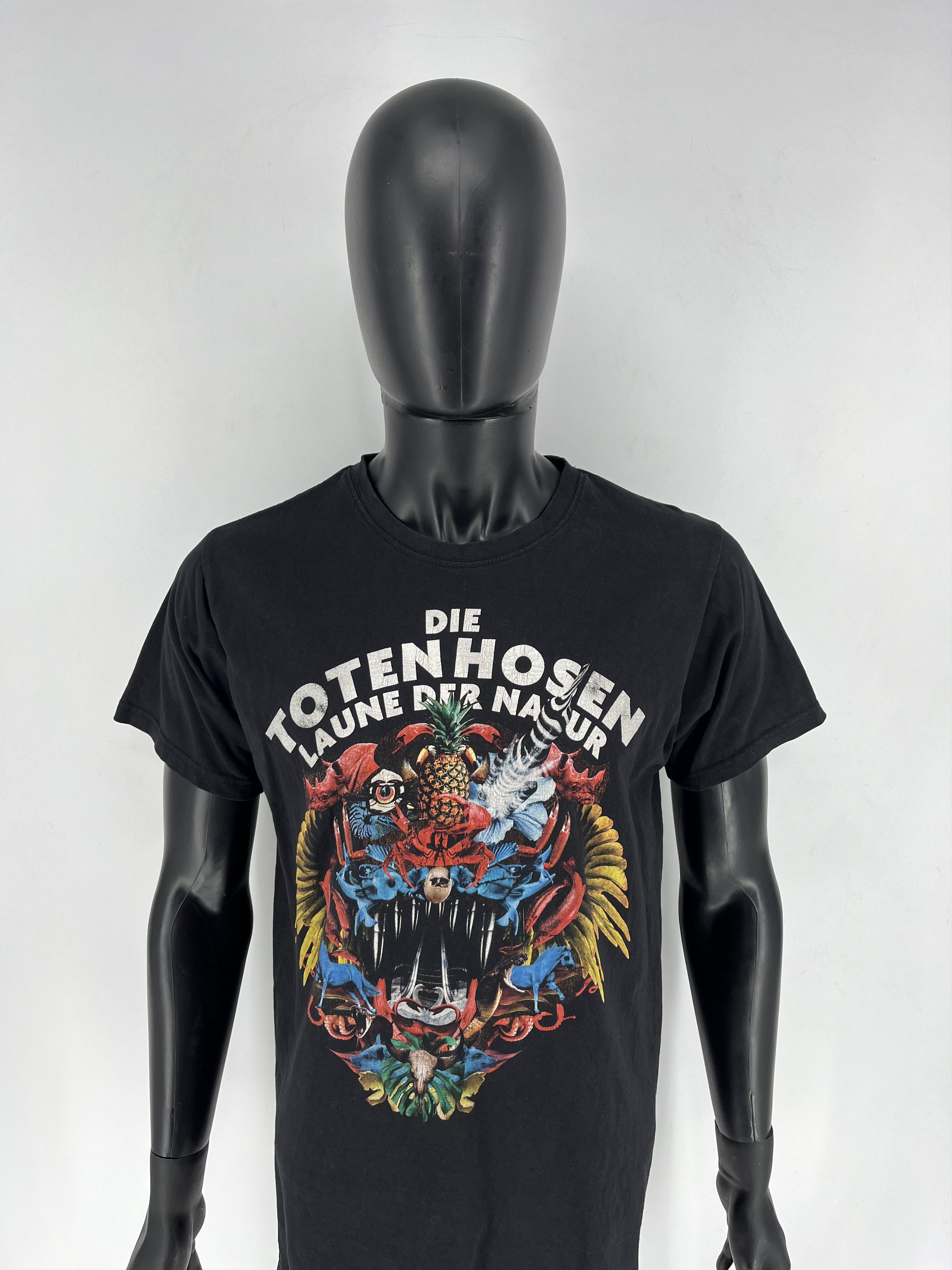 Band Tees × Vintage Die Toten Hosen Laune der Natur 2017 Tour T-Shirt Size M Size US M / EU 48-50 / 2 - 5 Thumbnail