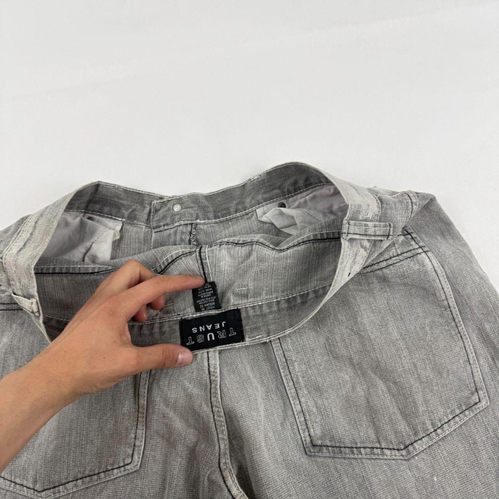 Diesel × Japanese Brand × Vintage Vintage grunge faded grey 