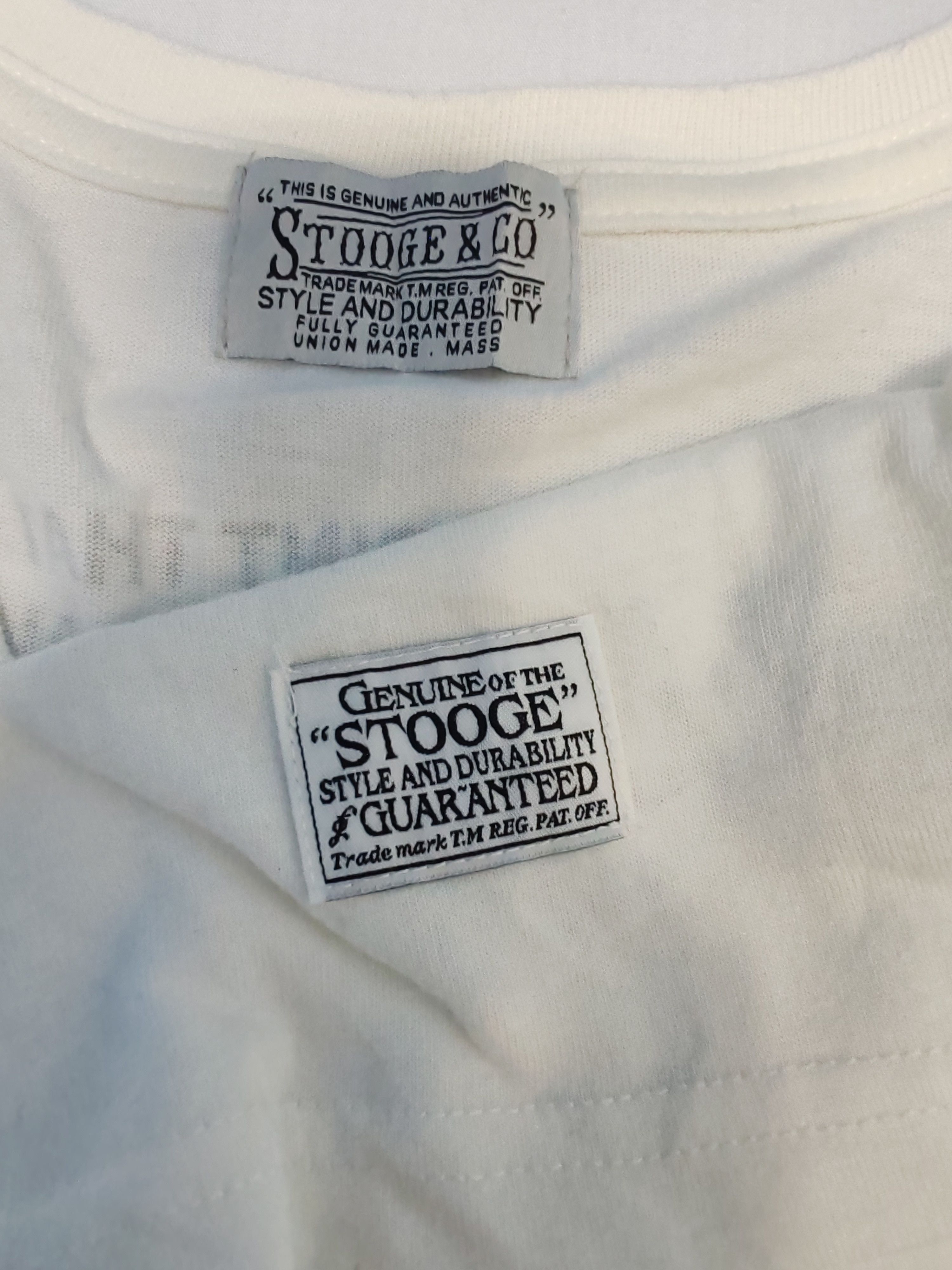 Japanese Brand Stooge & Co Japan Designer Long Sleeve Big Head Skull Size US L / EU 52-54 / 3 - 4 Thumbnail
