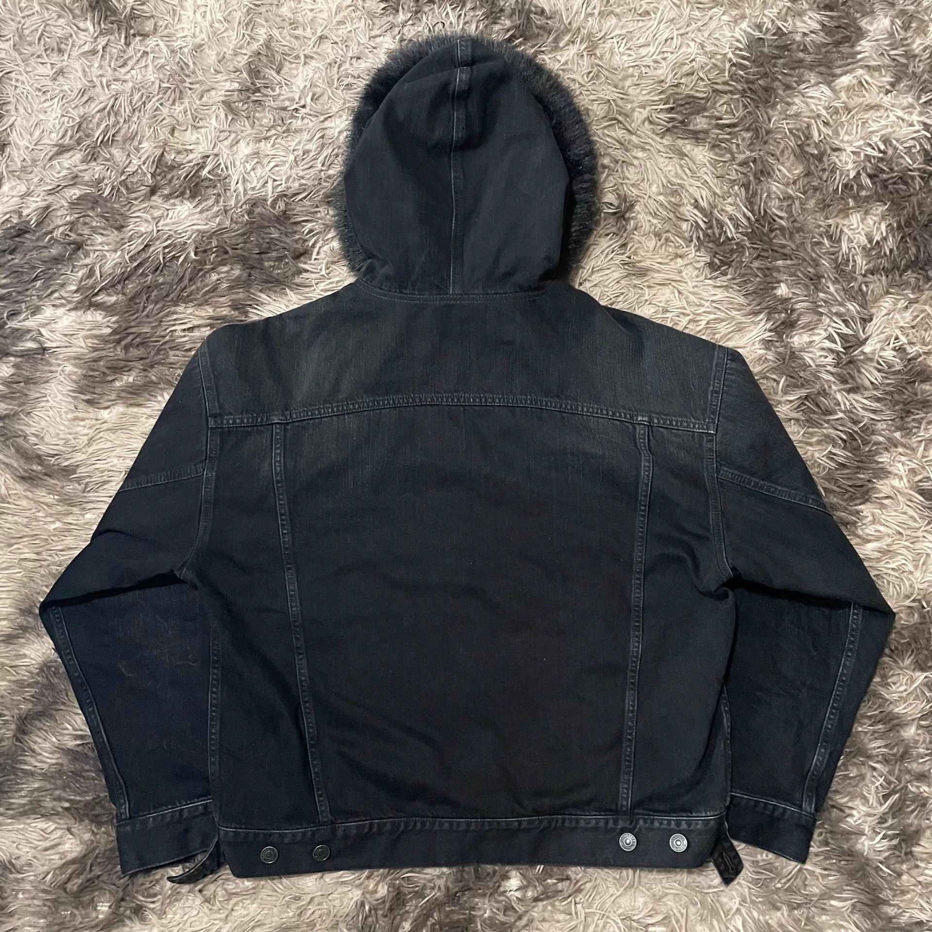 Balenciaga Balenciaga 2025 New Boxy Hooded Fur Jacket Size M / US 6-8 / IT 42-44 - 2 Thumbnail