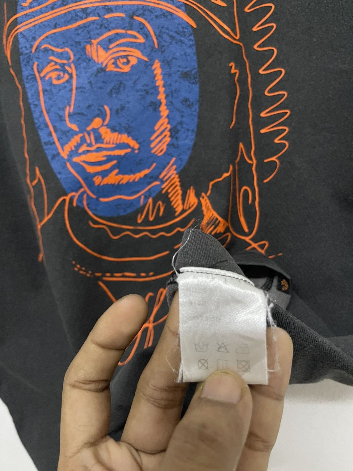 Seditionaries VINTAGE 291295=HOMME OFF BEATS FADED TSHIRT RARE Size US M / EU 48-50 / 2 - 13 Thumbnail