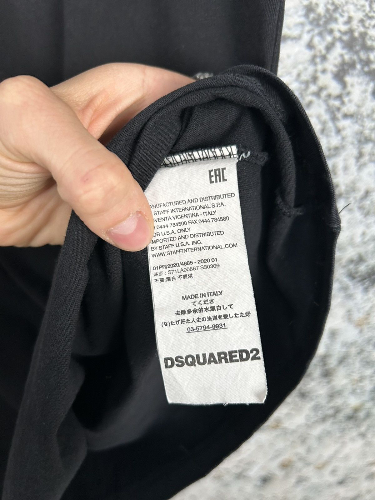 Dsquared2 Dsquared2 Graphic Tee Y2K Designer Punk Avant Garde Size US M / EU 48-50 / 2 - 5 Thumbnail