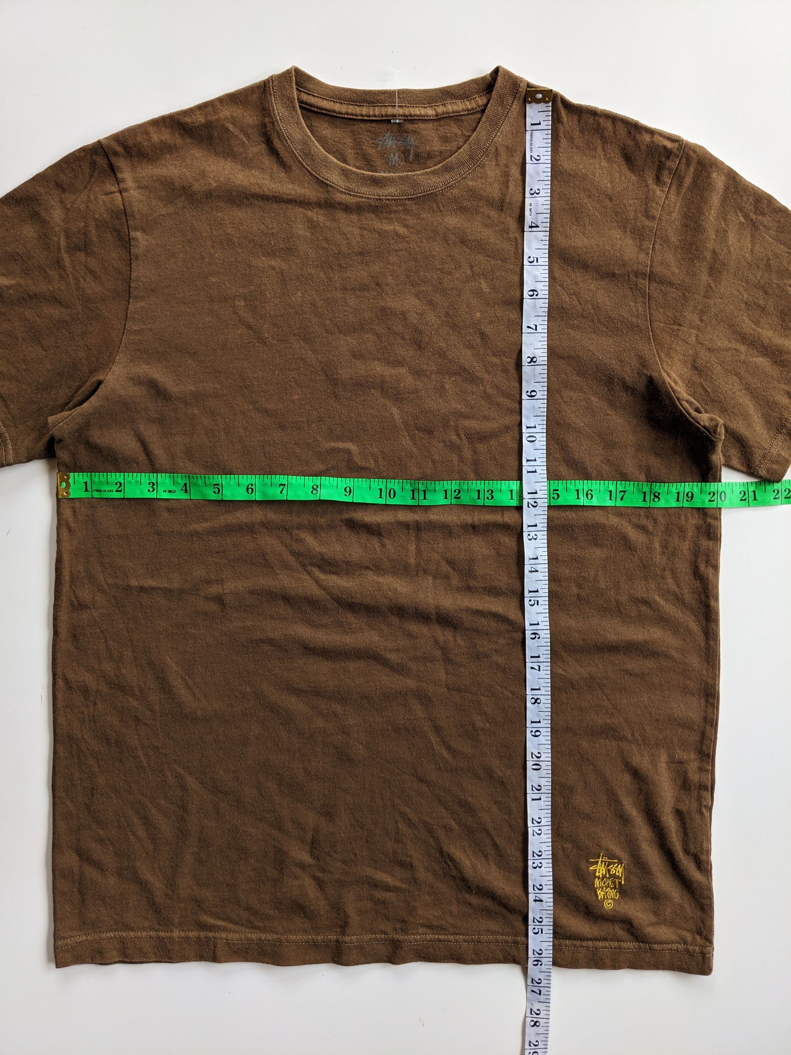 Stussy Stussy most basic plain tee Size US M / EU 48-50 / 2 - 6 Thumbnail