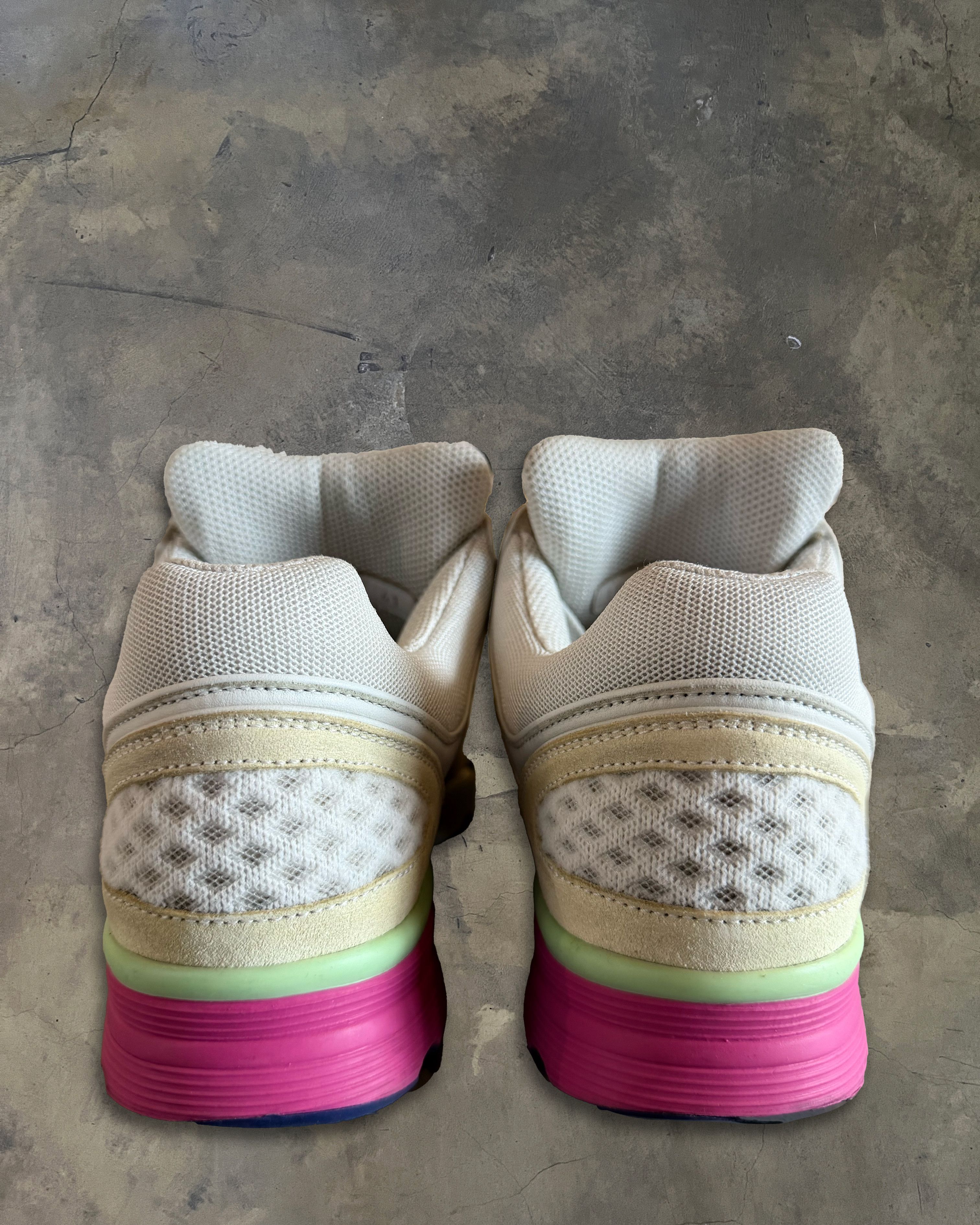 Chanel CHANEL MULTICOLOUR CC LOGO SNEAKERS Size US 8 / EU 41 - 4 Thumbnail