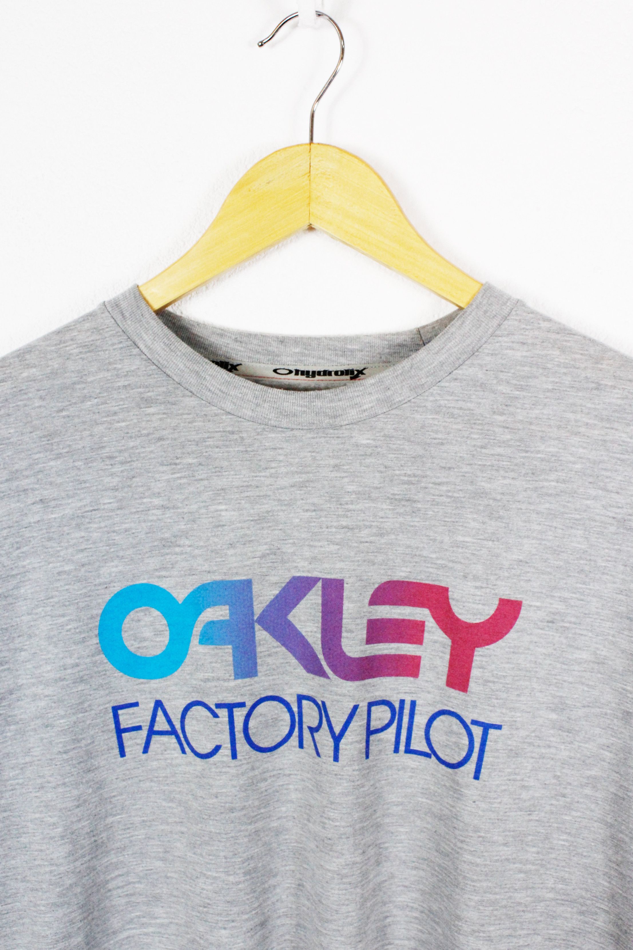 Oakley × Vintage Oakley Factory Pilot Graphic Print T-shirt Tee XL Size US XL / EU 56 / 4 - 2 Thumbnail