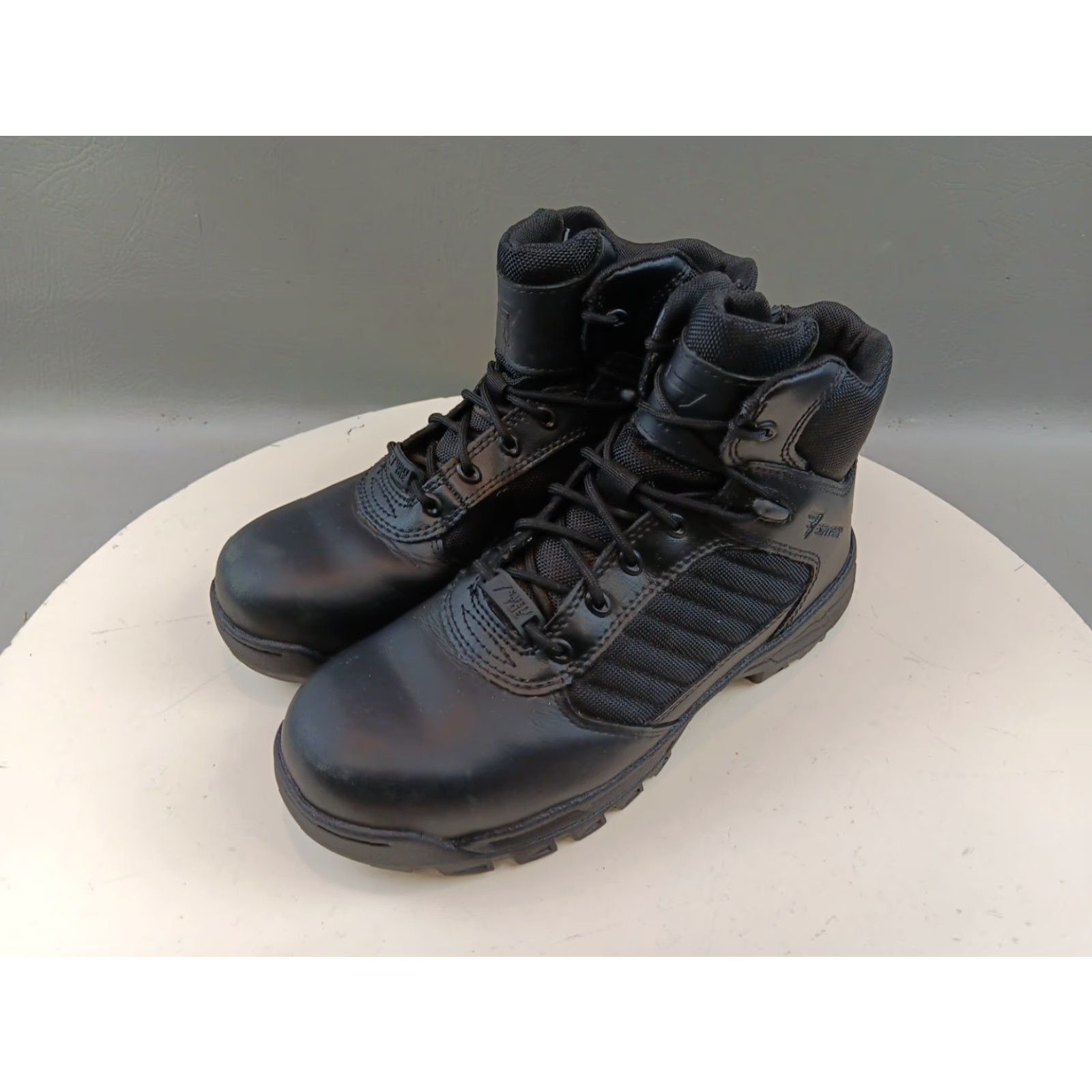 Vintage Bates Sport 2 Boots Unisex EW Black Safety Toe Zipper Leather EW Full-grain Leather Side Zip 7.5M/9W US 7.5M 9W US 7.5M 9W Size US 7 / EU 40 - 3 Thumbnail