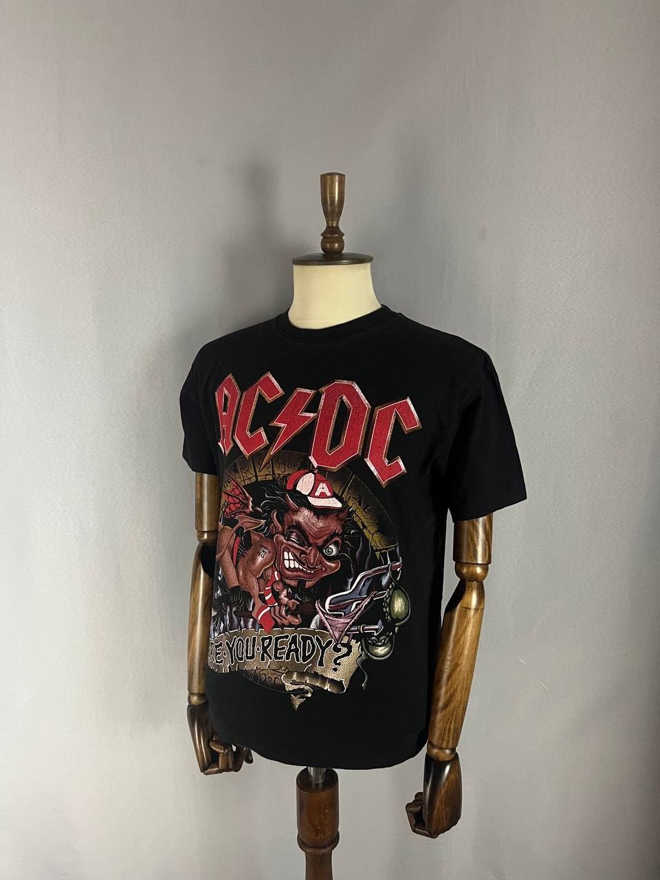 AC/DC AC/DC Tee T Shirt Rock Vintage Black Size US L / EU 52-54 / 3 - 2 Thumbnail