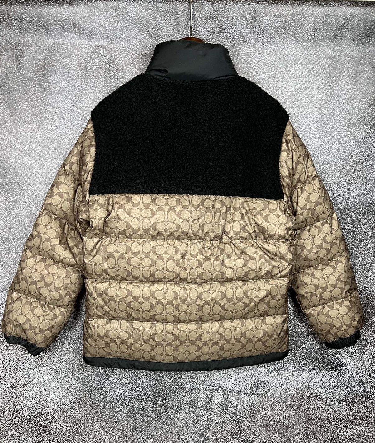 Coach Coach monogram signature Sherpa puffer jacket duck down Size US L / EU 52-54 / 3 - 2 Thumbnail