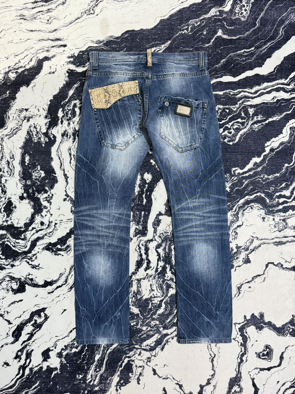 semanticdesign Semantic design snake skin jeans Size US 32 / EU 48 - 1 Thumbnail