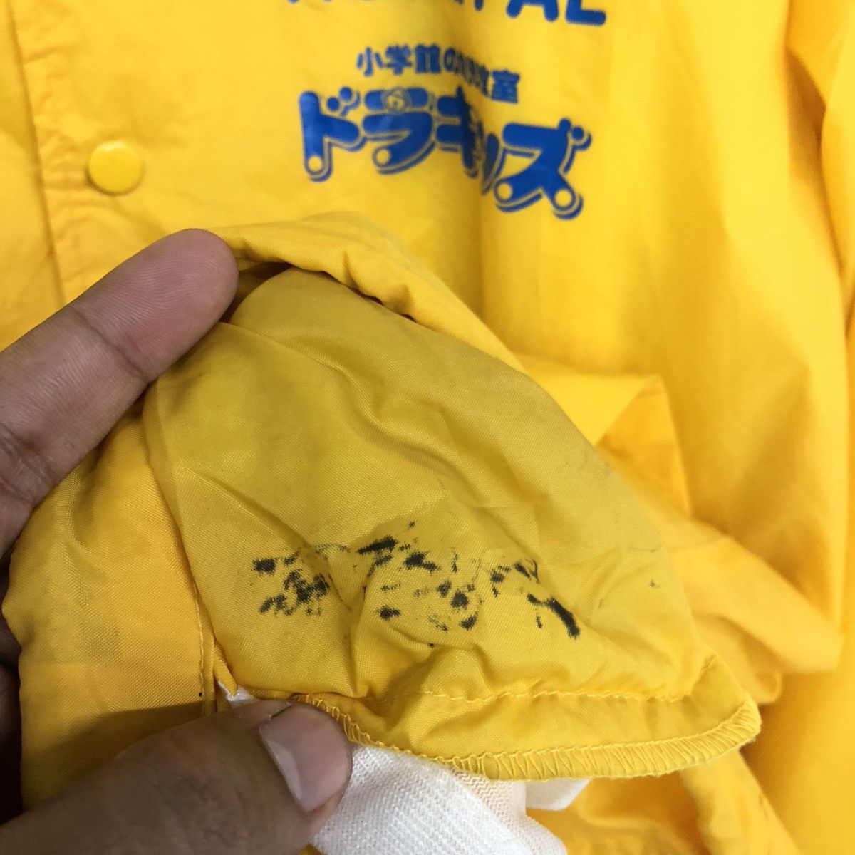 Anime × Japanese Brand Doraemon Coach Jacket Shokakugan English Class Size US L / EU 52-54 / 3 - 14 Thumbnail