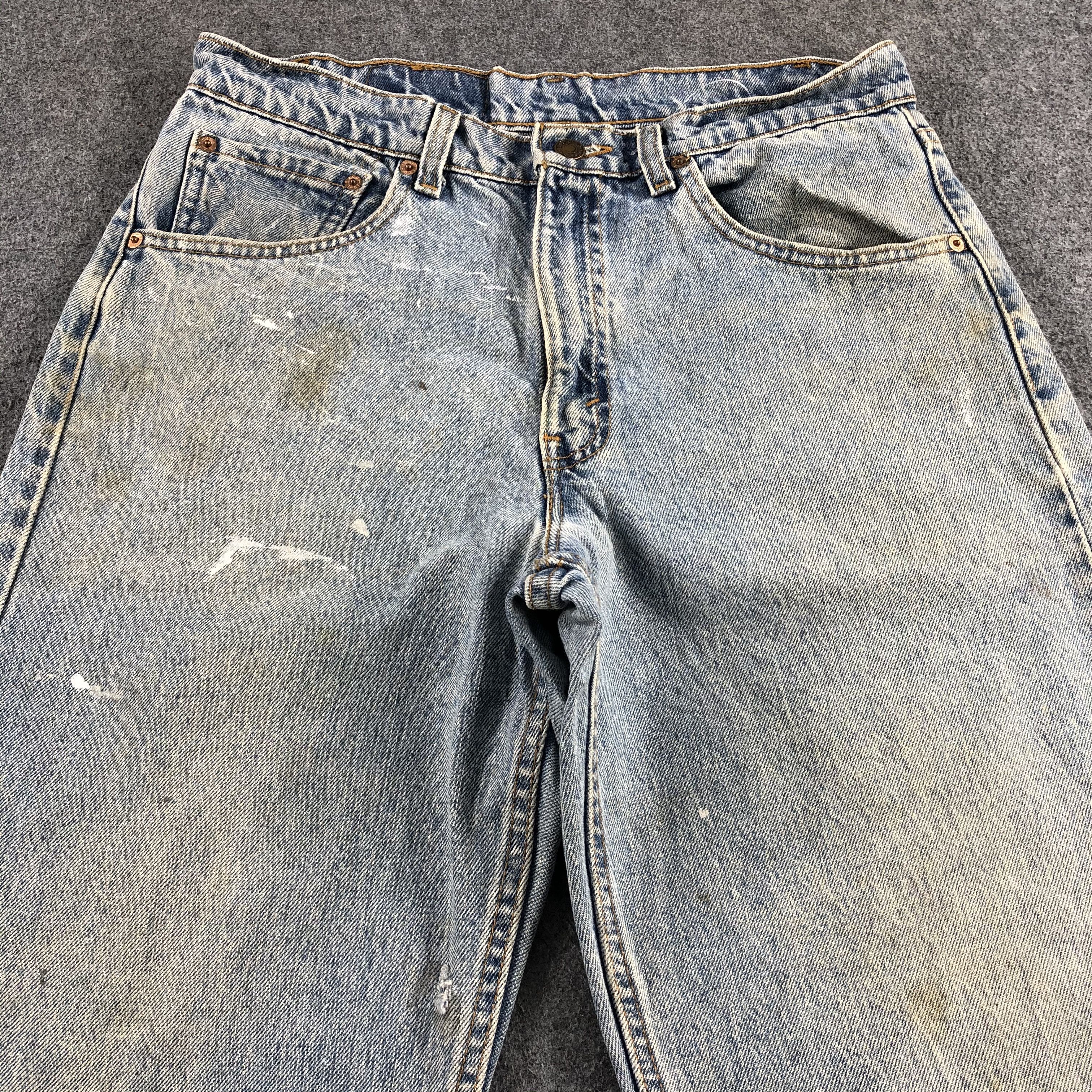 Levi's Vintage Light Wash Levis 550 Jeans-J2184 Size US 32 / EU 48 - 3 Thumbnail