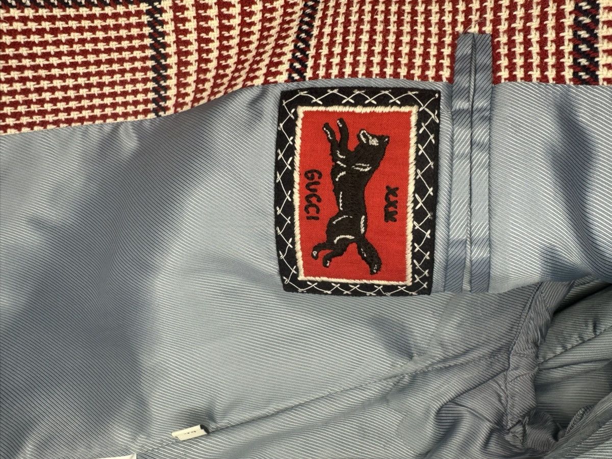 Gucci Gucci Wool Plaid Blazer Size 44R - 6 Thumbnail