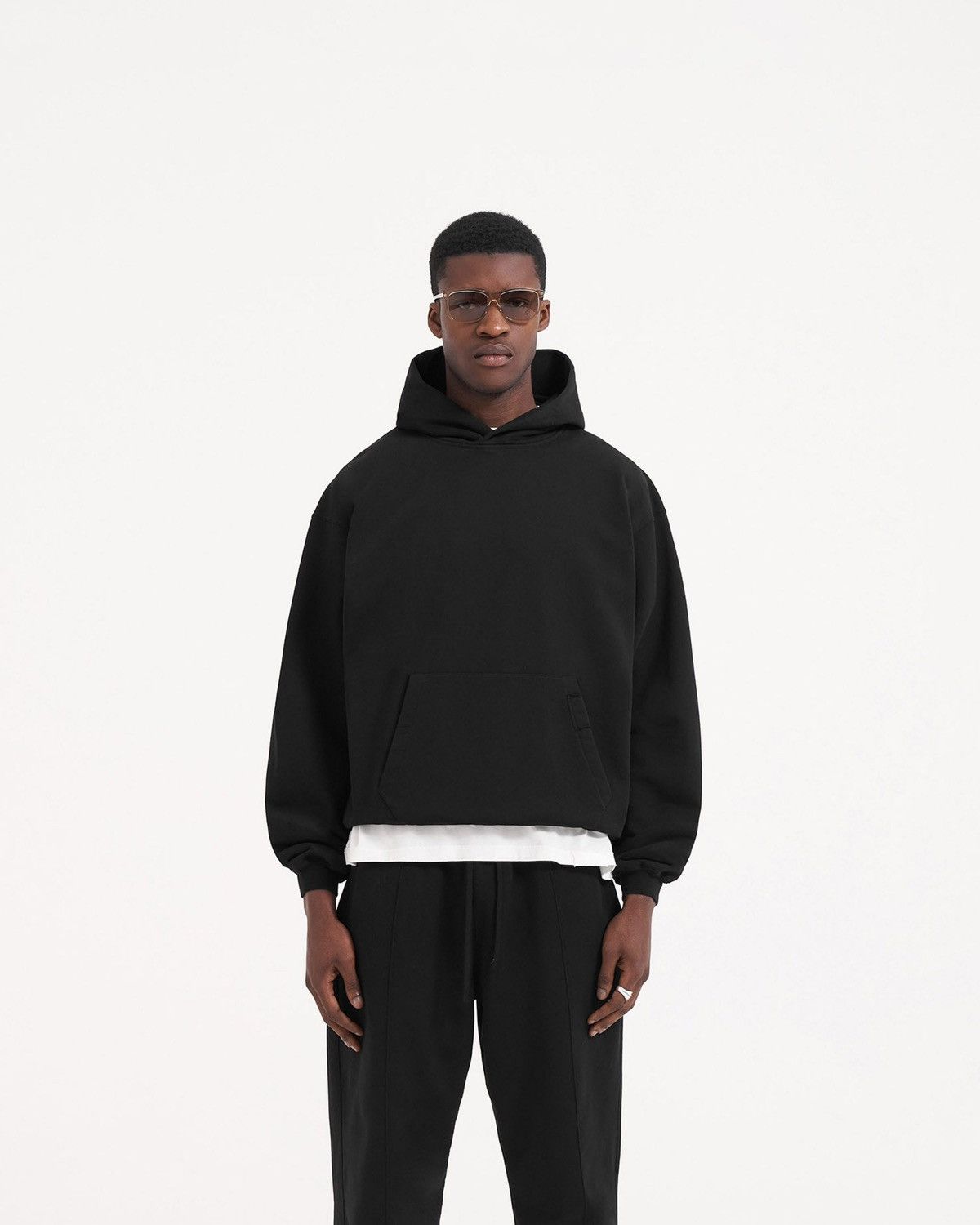 Represent Clo. INITIAL BLACK HOODIE Size US L / EU 52-54 / 3 - 1 Thumbnail