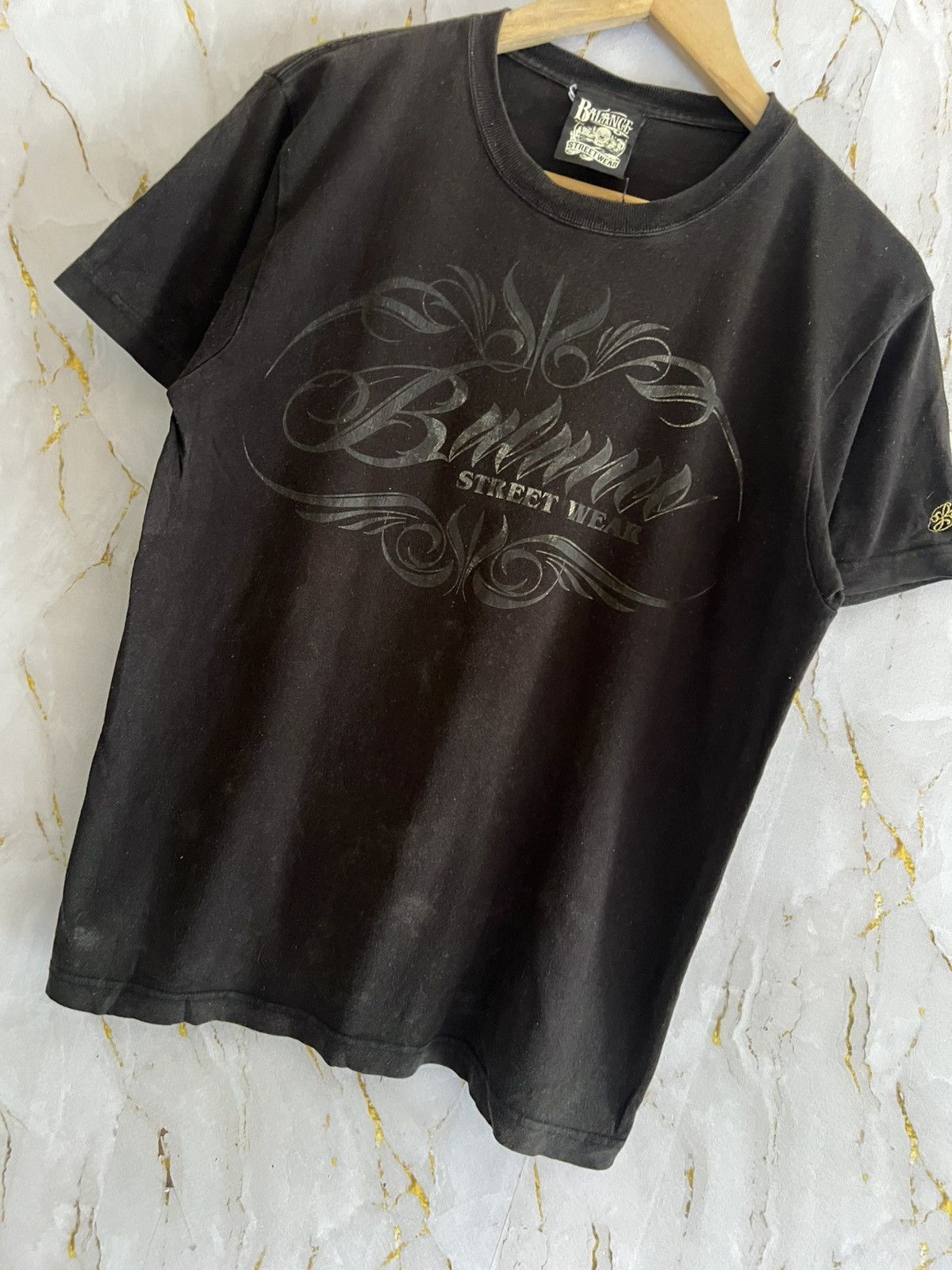 Japanese Brand Balance Streetwear Tee – Underground Vintage Graphic Shirt Size US M / EU 48-50 / 2 - 5 Thumbnail