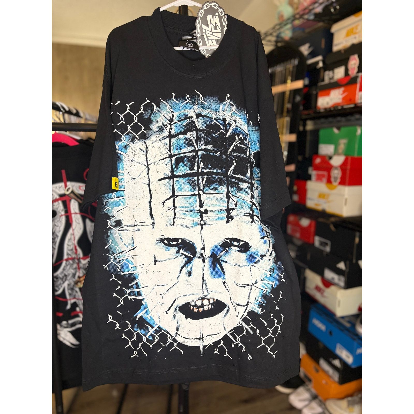 Other NWT Sz. S - Evil Vice PinHead Short Sleeve Tee (Blk/Wht) Size US S / EU 44-46 / 1 - 1 Thumbnail