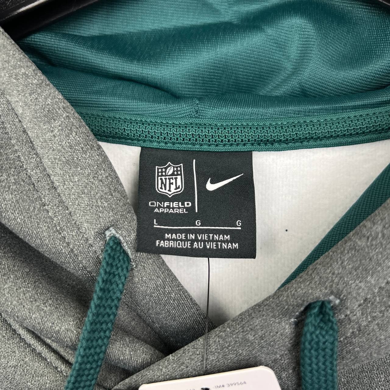 Nike Nike Hoodie Men Large Gray Philadelphia Eagles NFL New L Size US L / EU 52-54 / 3 - 2 Thumbnail