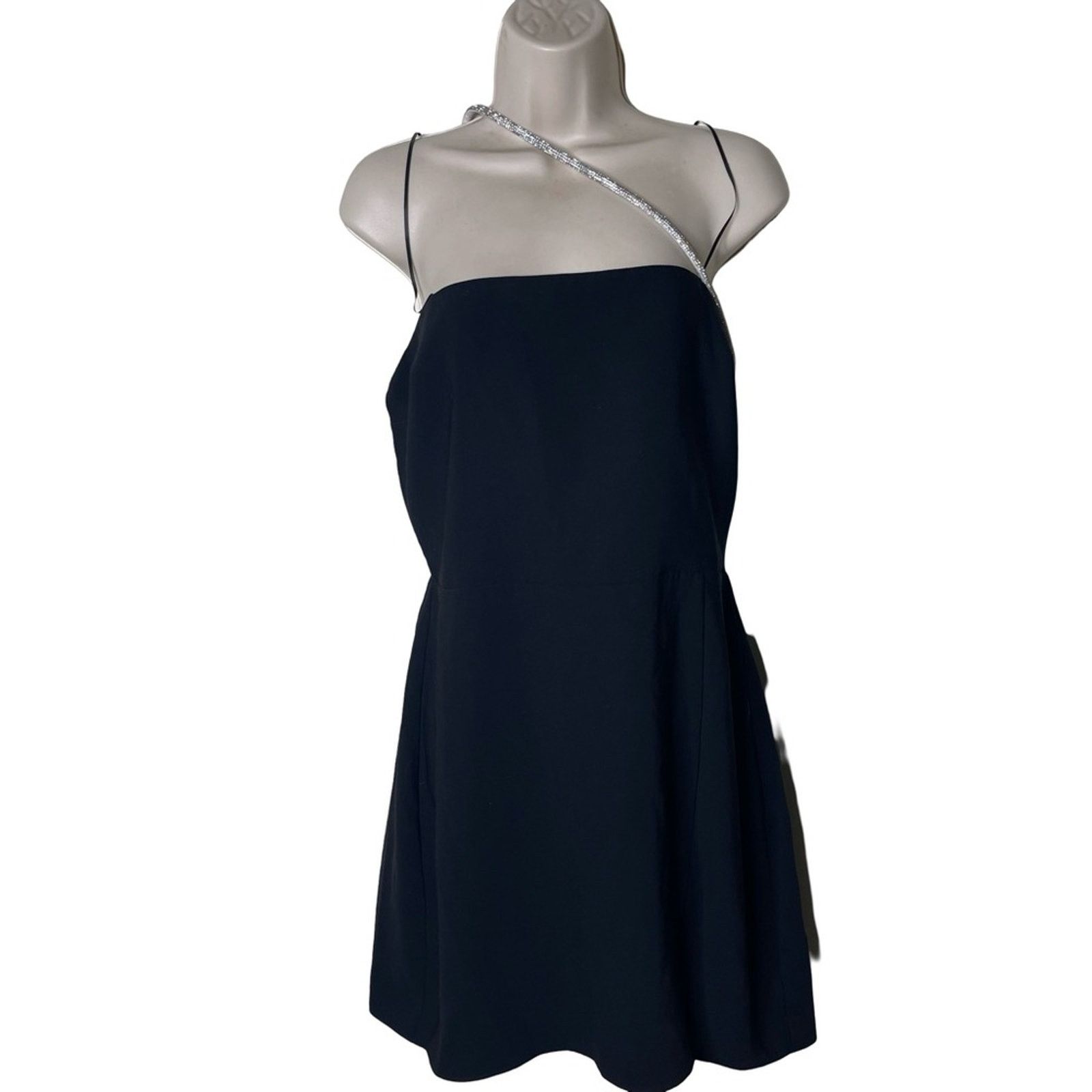Amanda Uprichard Amanda Uprichard Dream Cocktail Dress Black mini sz XL Size XL / US 12-14 / IT 48-50 - 3 Thumbnail