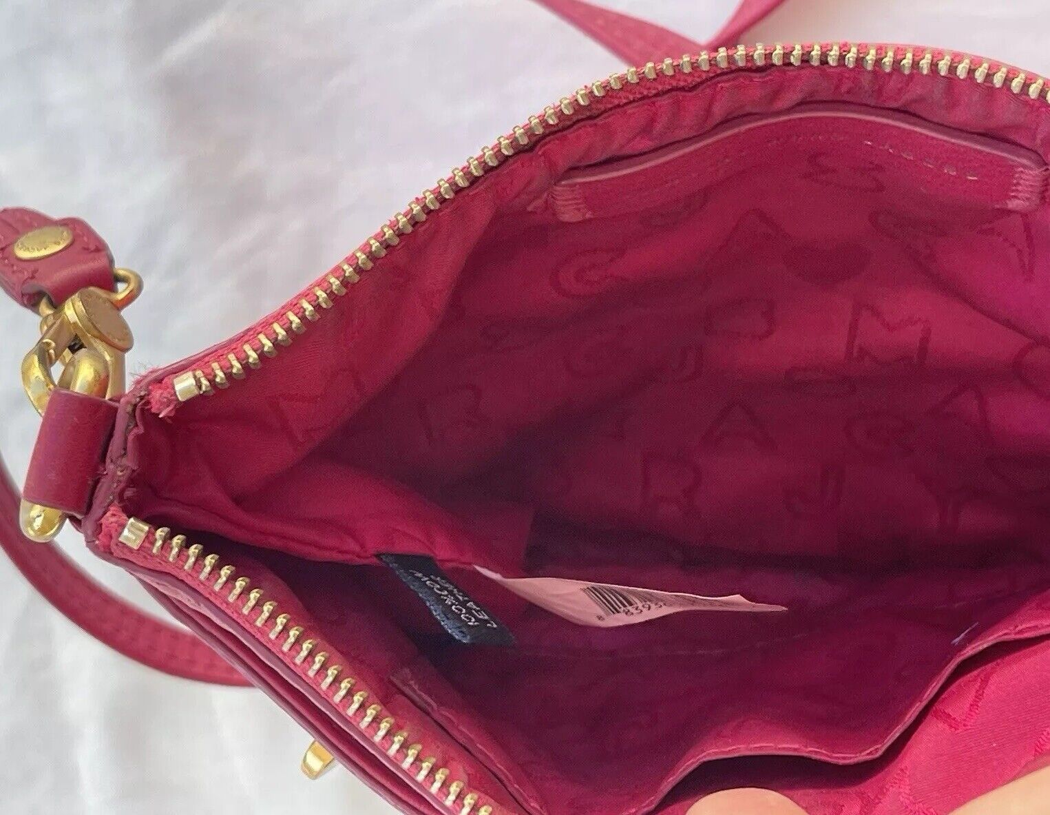 Marc Jacobs Marc By Marc Jacobs Totally Turnlock Pink 100% Leather Bag Size ONE SIZE - 13 Thumbnail