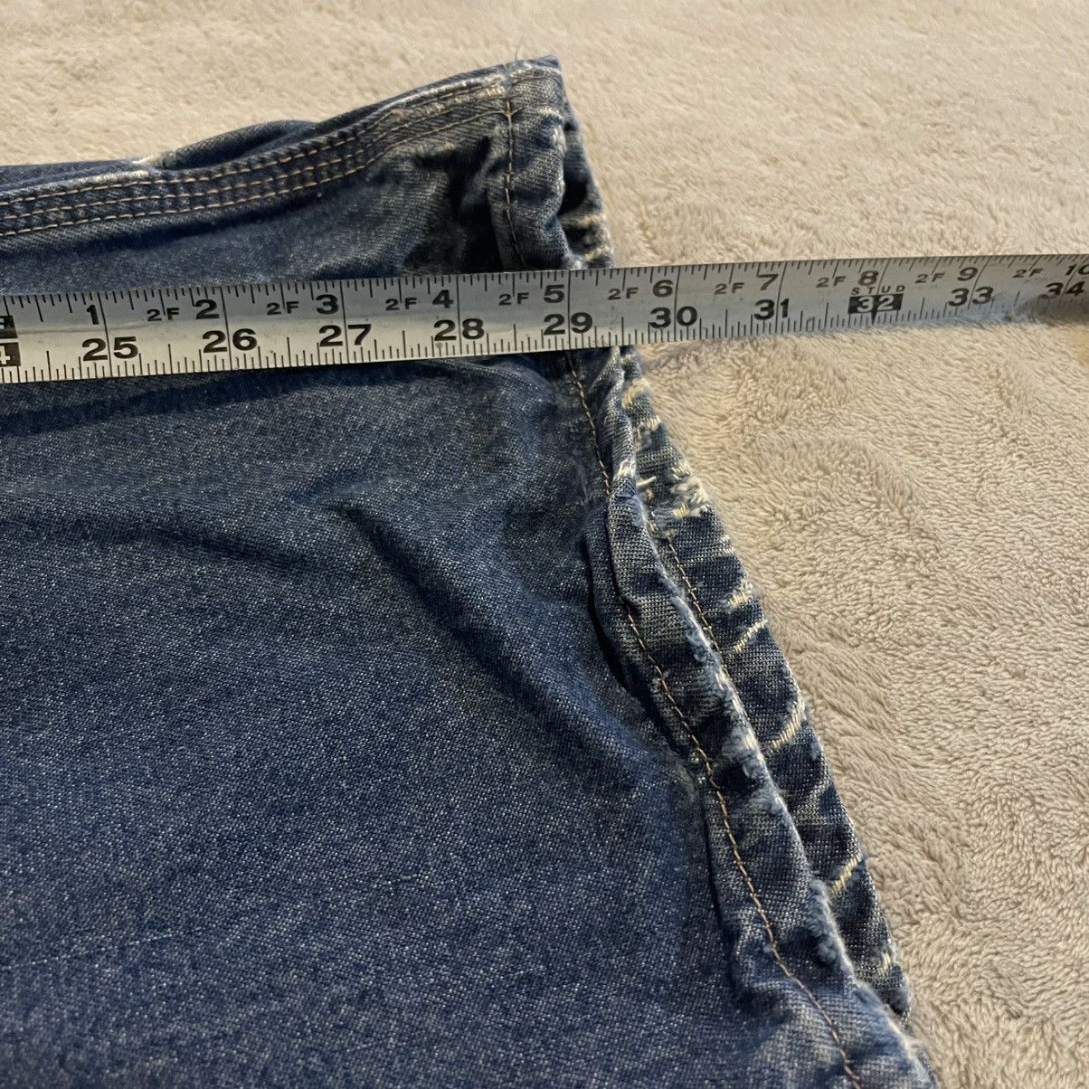 Carhartt Vintage 90s Carhartt Flame Resistant Jeans Mens 46x32 FR Size US 44 / EU 60 - 9 Thumbnail