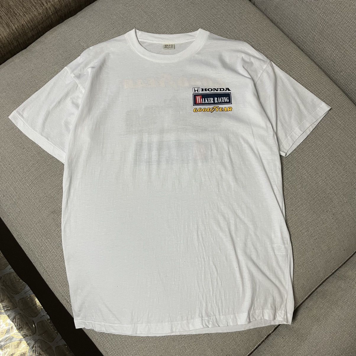 Honda Vintage 90’s Honda Goodyear Walker Racing Tee Size US L / EU 52-54 / 3 - 2 Thumbnail