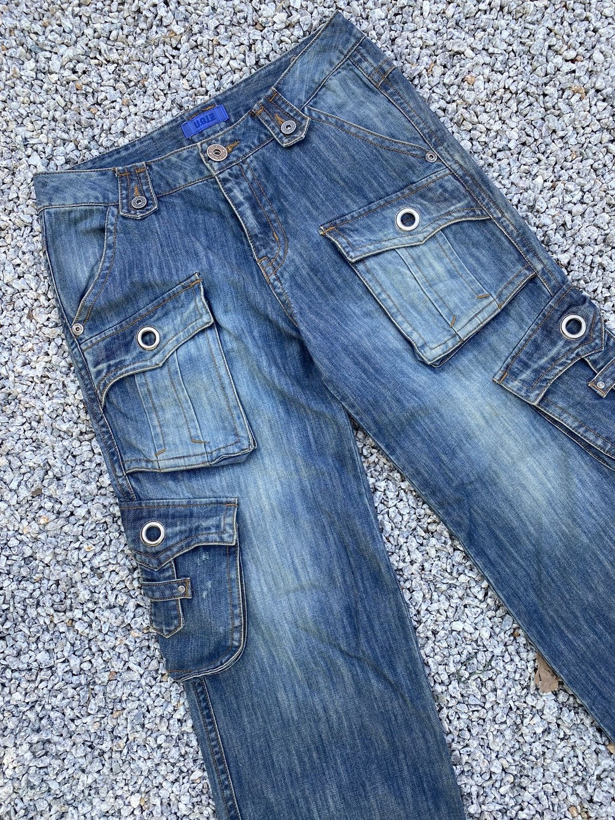 Japanese Brand × Vintage Vintage Y2K Baggy UGIZ Cargo Pants Size US 32 / EU 48 - 4 Thumbnail