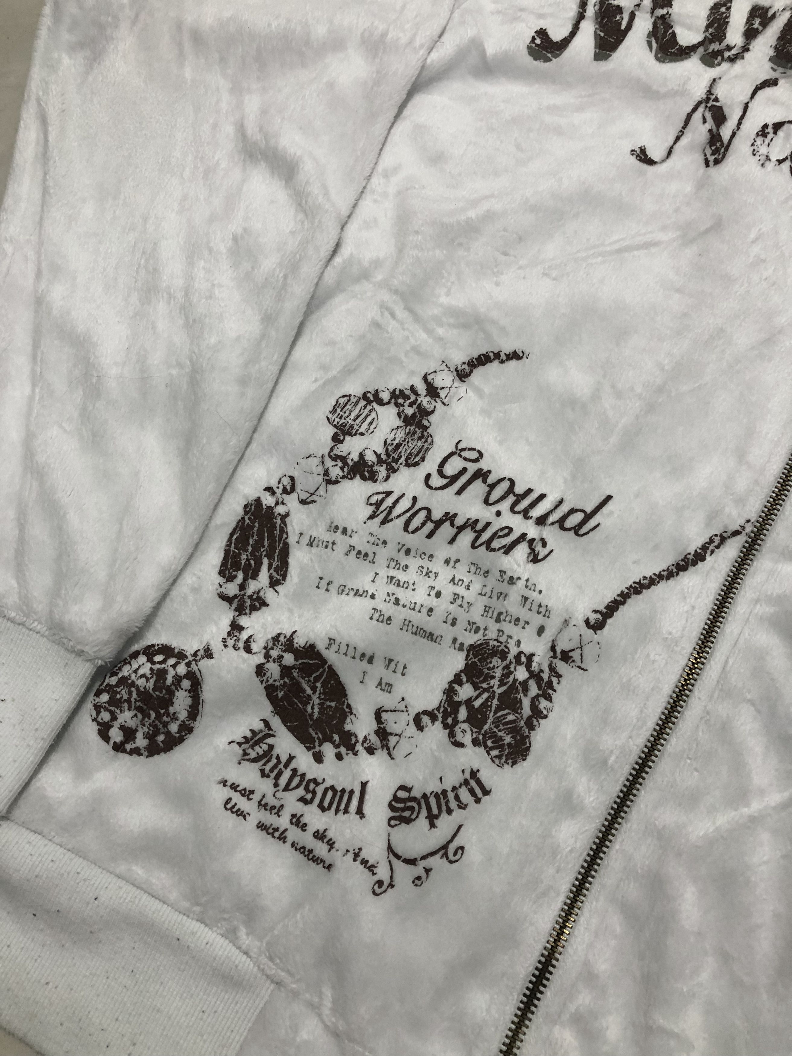 If Six Was Nine Beaumere Velvet Poem Fur Hoodie Size US L / EU 52-54 / 3 - 4 Thumbnail
