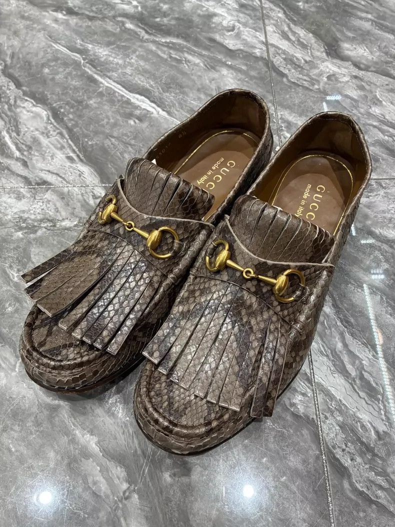 Gucci Gucci Men's Limited Edition Loafers - dmc Size US 10 / EU 43 - 1 Thumbnail