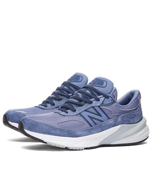New Balance o1s22i1n1124 990v6 Unisex Sneakers in Purple Size US 8.5 / EU 41-42 - 2 Thumbnail