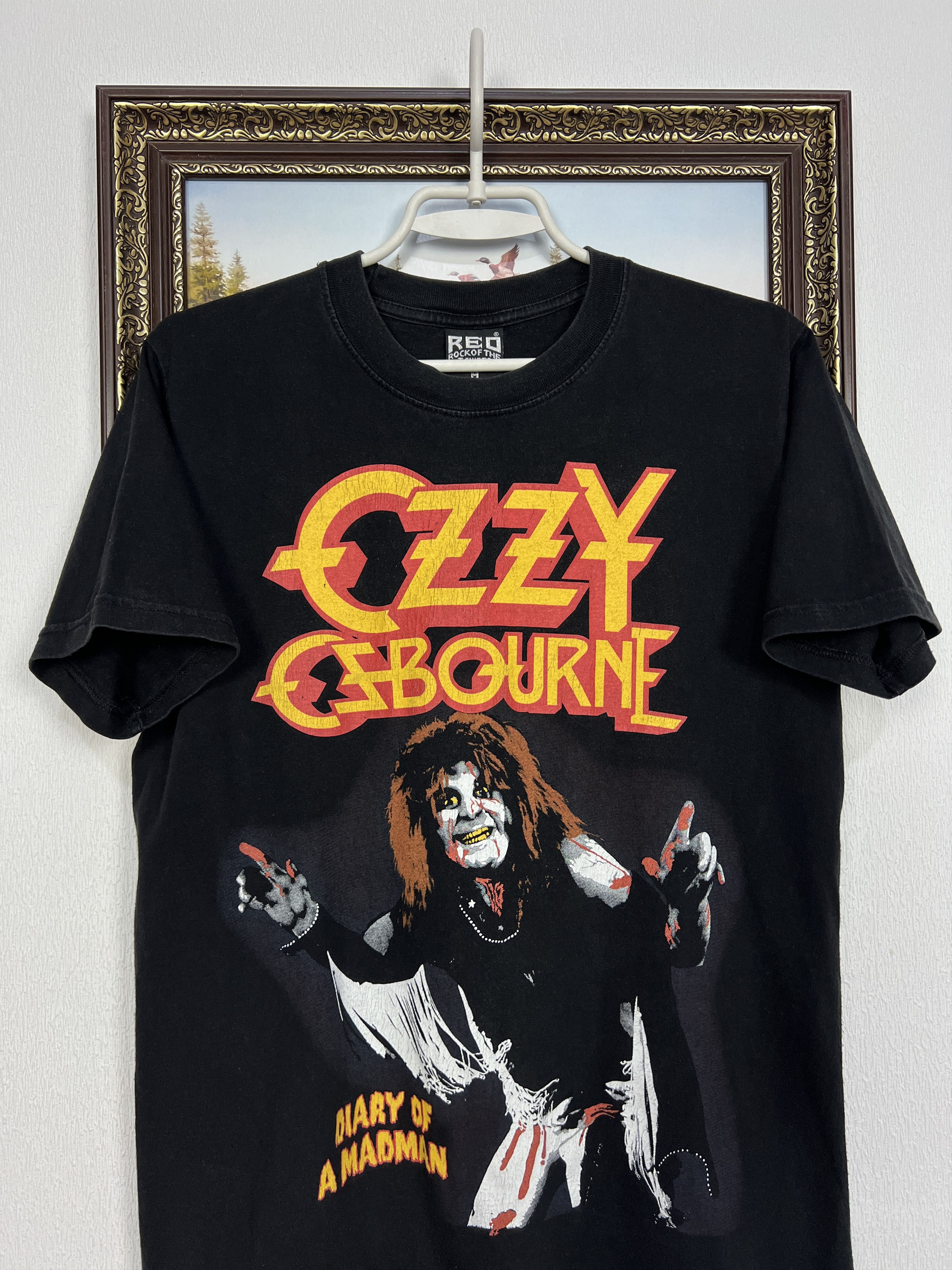 Vintage Vintage Ozzy Ozbourne Diary of Madman Rock Tee Shirt Sabbath Size US S / EU 44-46 / 1 - 2 Thumbnail