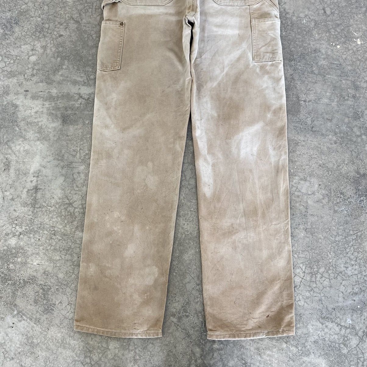 Carhartt VTG Carhartt Double Knee Faded Dirty Carpenter Pants Size US 36 / EU 52 - 20 Thumbnail