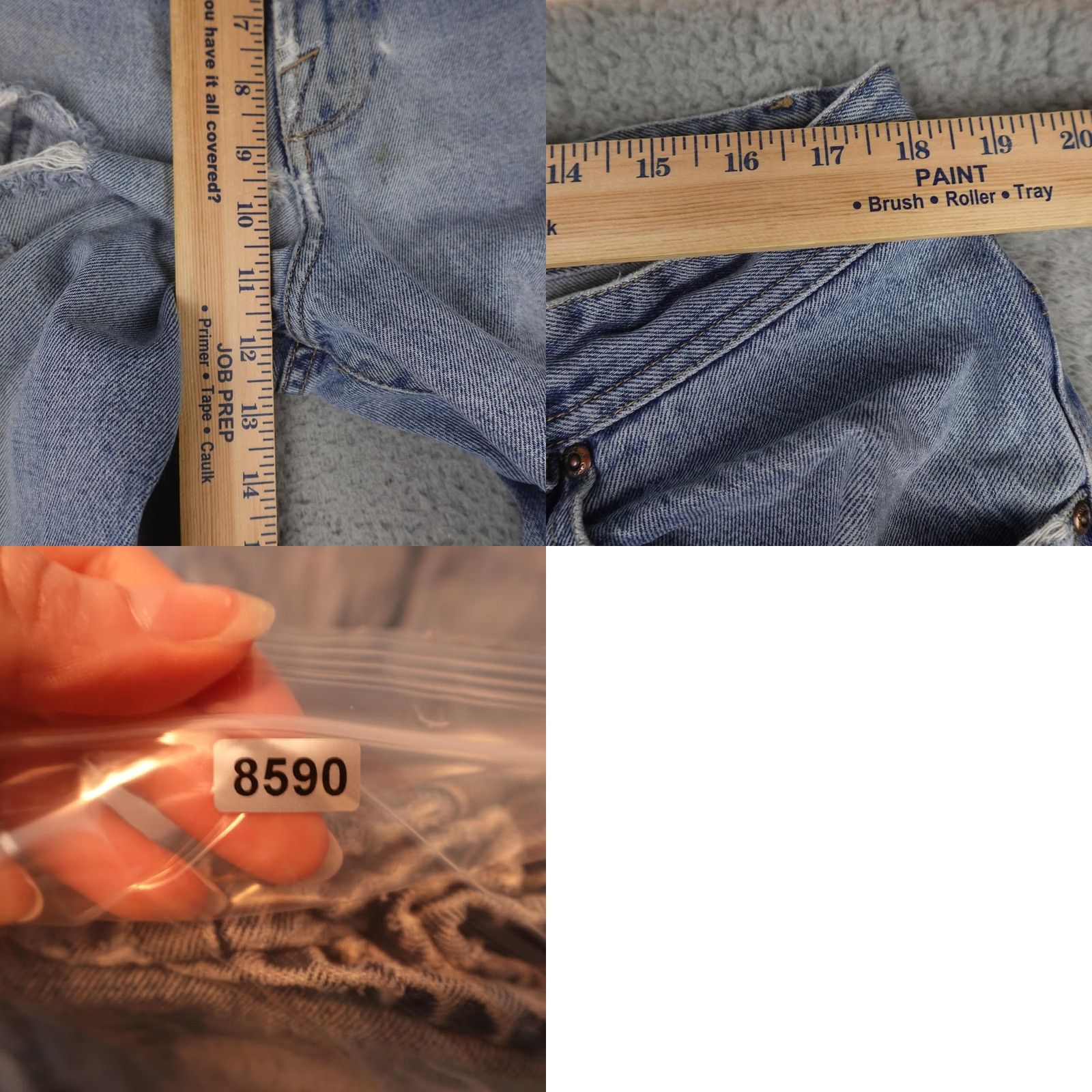 Ecko Unltd. Ecko Unltd. Jeans Mens 38 Blue Rhino-Cut Distressed Thrashed 5-Pocket Denim Y2K Vintage Hip Hop Logo 90s Jeans Mens Size US 38 / EU 54 - 10 Thumbnail