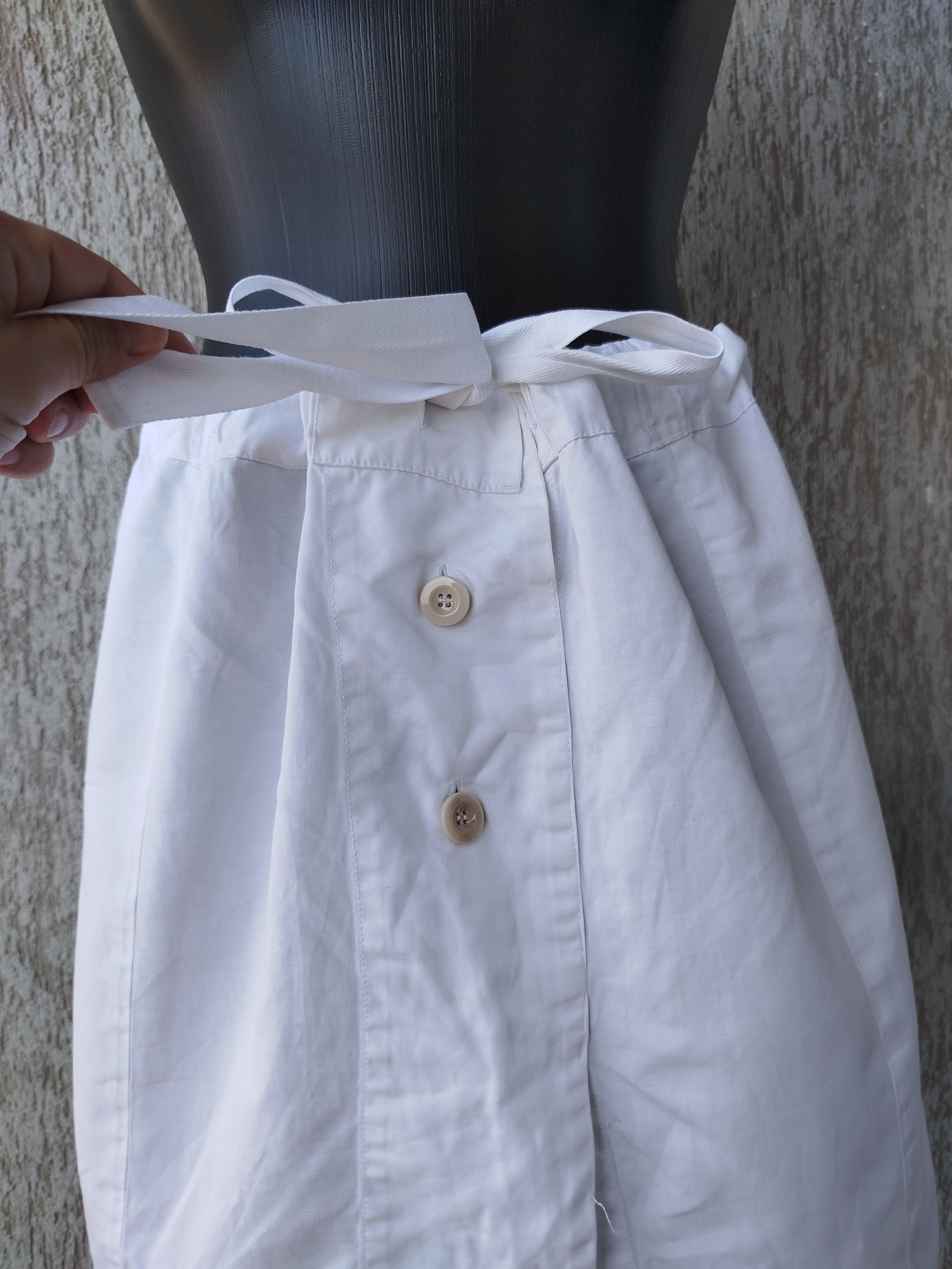 Marithe + Francois Girbaud M + F Girbaud Skirt Pockets Belted Vintage Y2K Size M Size 28" / US 6 / IT 42 - 3 Thumbnail
