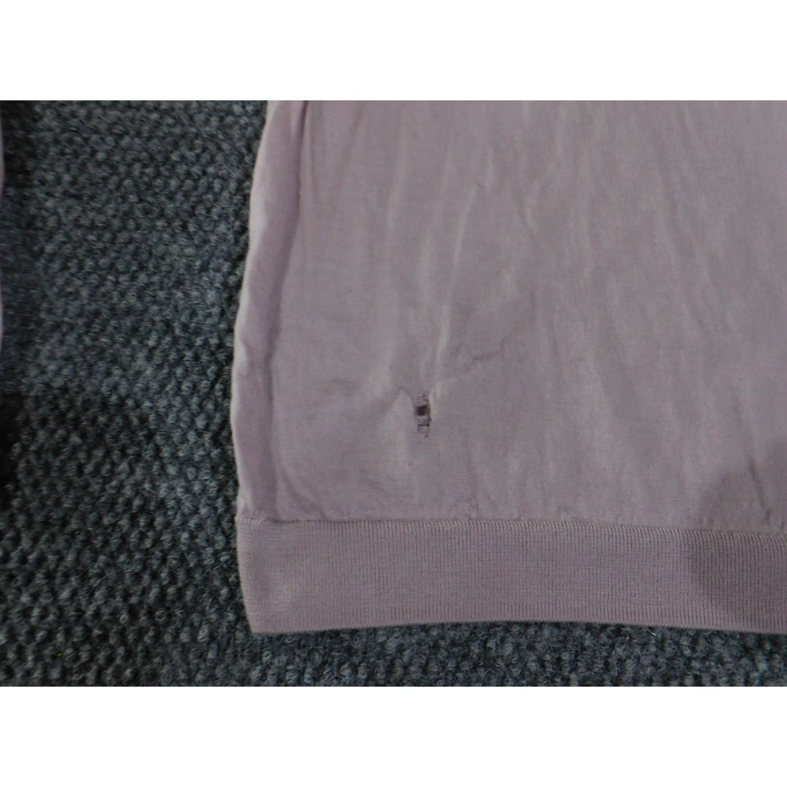 Cos COS Polo Shirt Womens Small Pink Lightweight Knit Short Sleeve? Note: Original has Long Sleeve and Style: Polo. Size S / US 4 / IT 40 - 4 Thumbnail